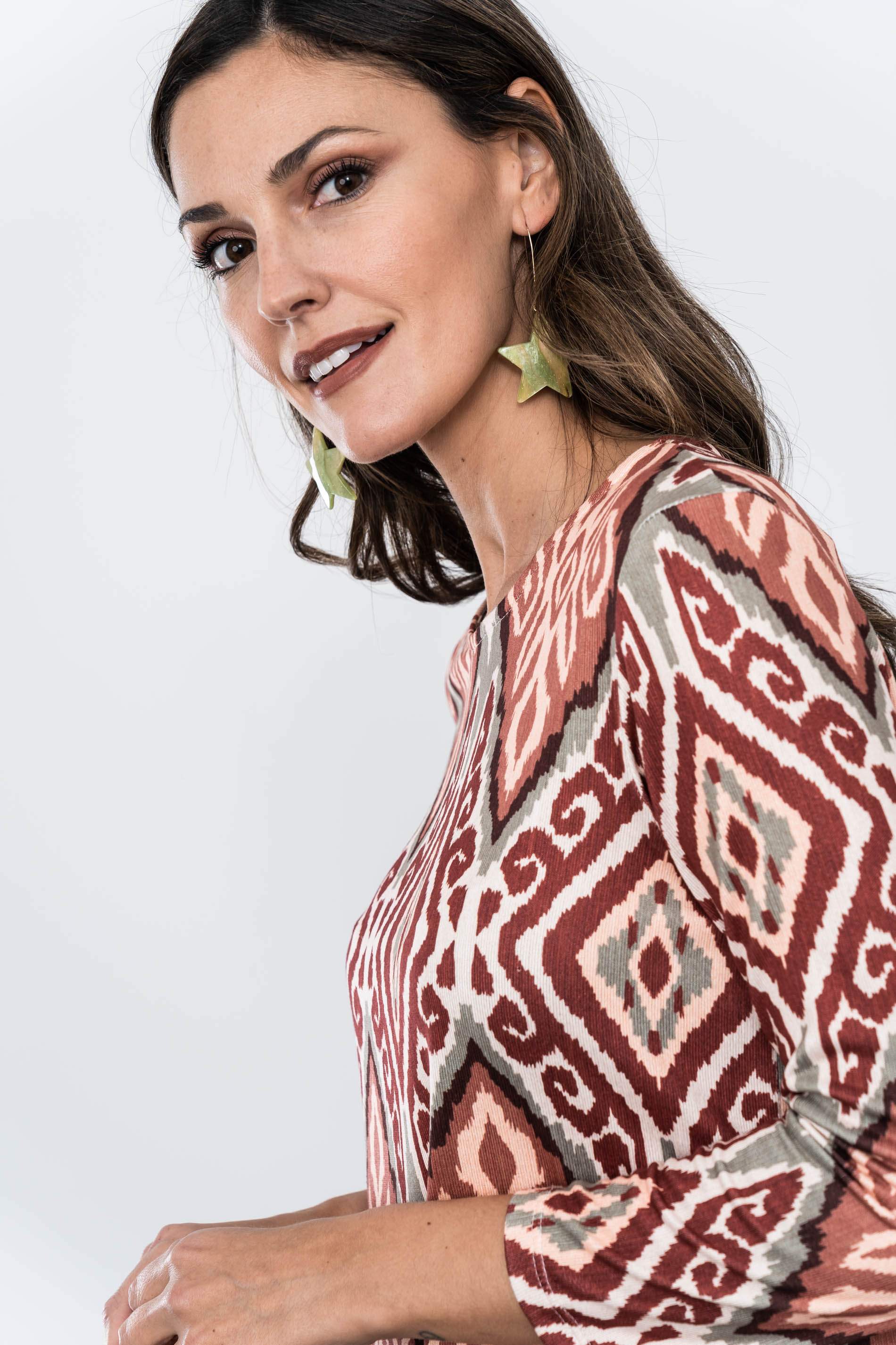 CAMISETA PUNTO AZTECA CALDERA