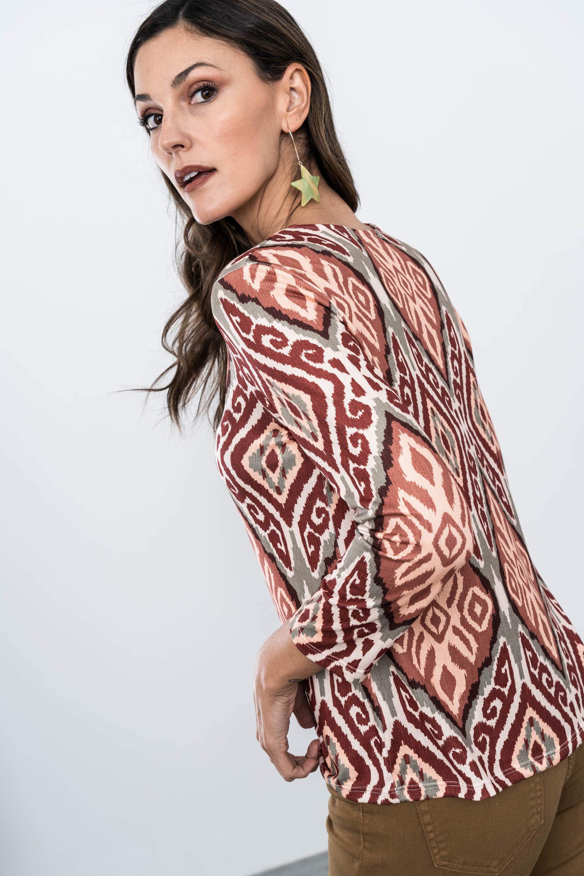 CAMISETA PUNTO AZTECA CALDERA