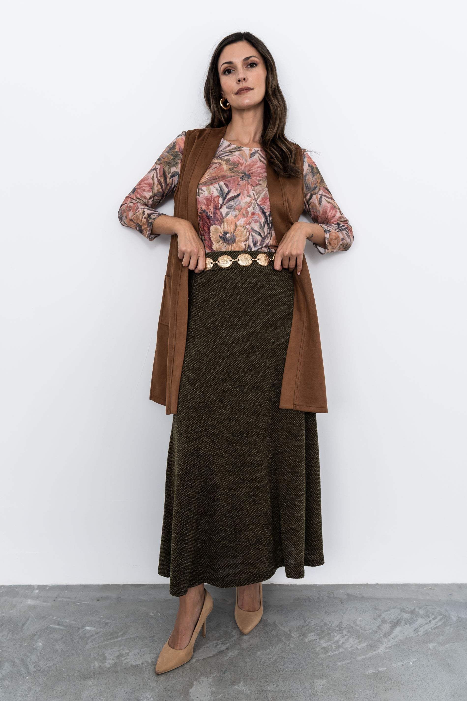 CAMISETA PUNTO FLORAL