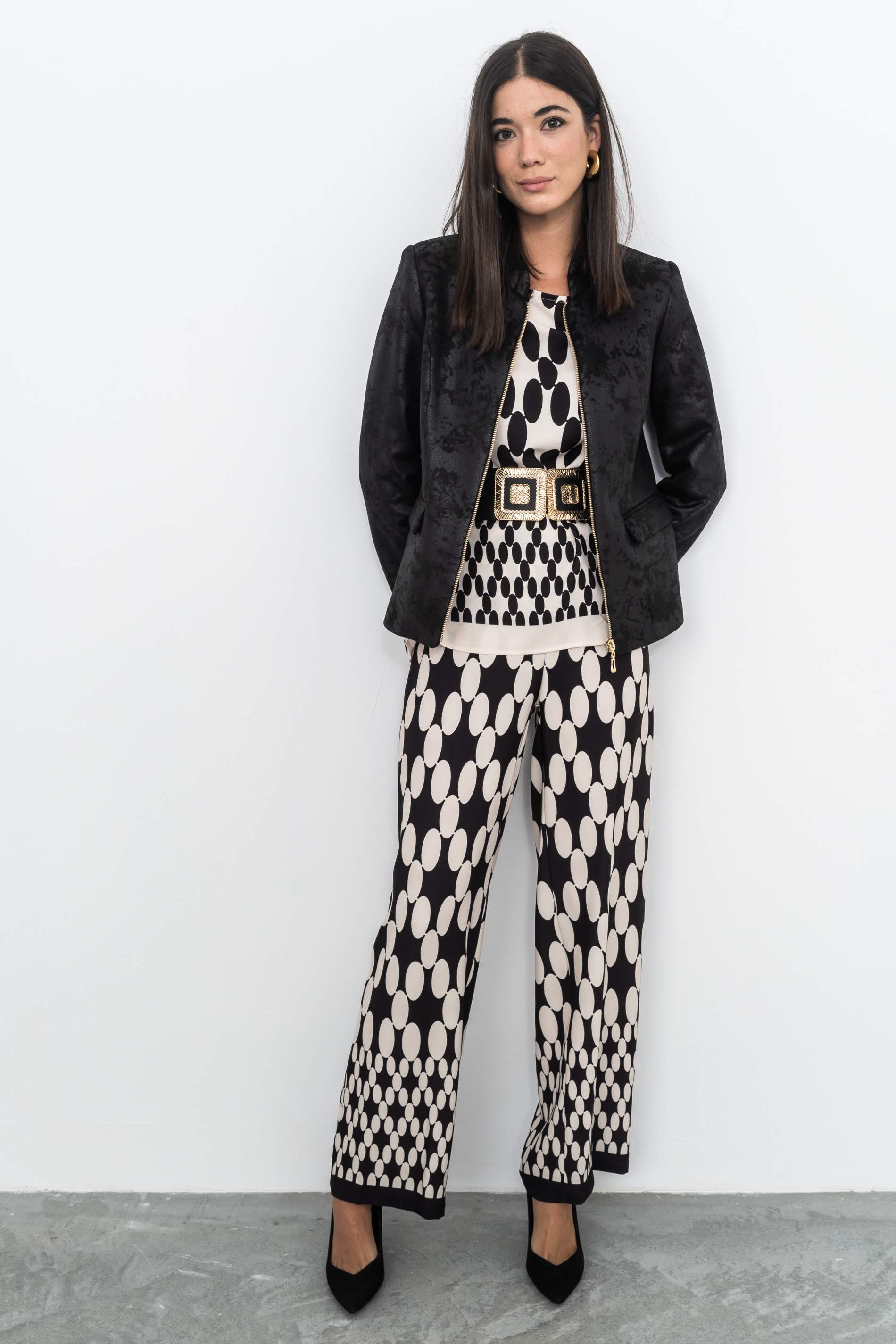 PANTALÓN TOPO COMBINADO