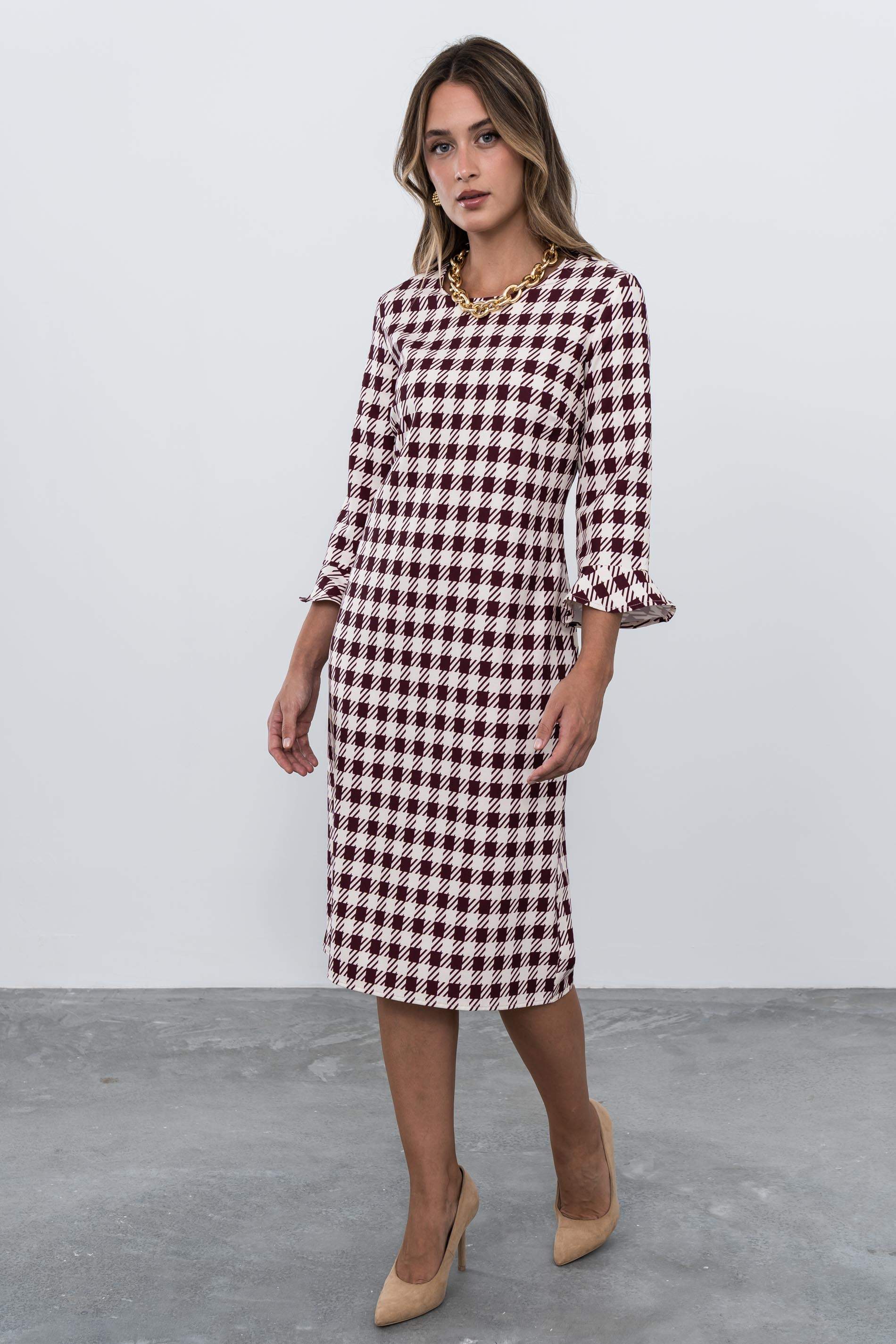 VESTIDO PATA DE GALLO