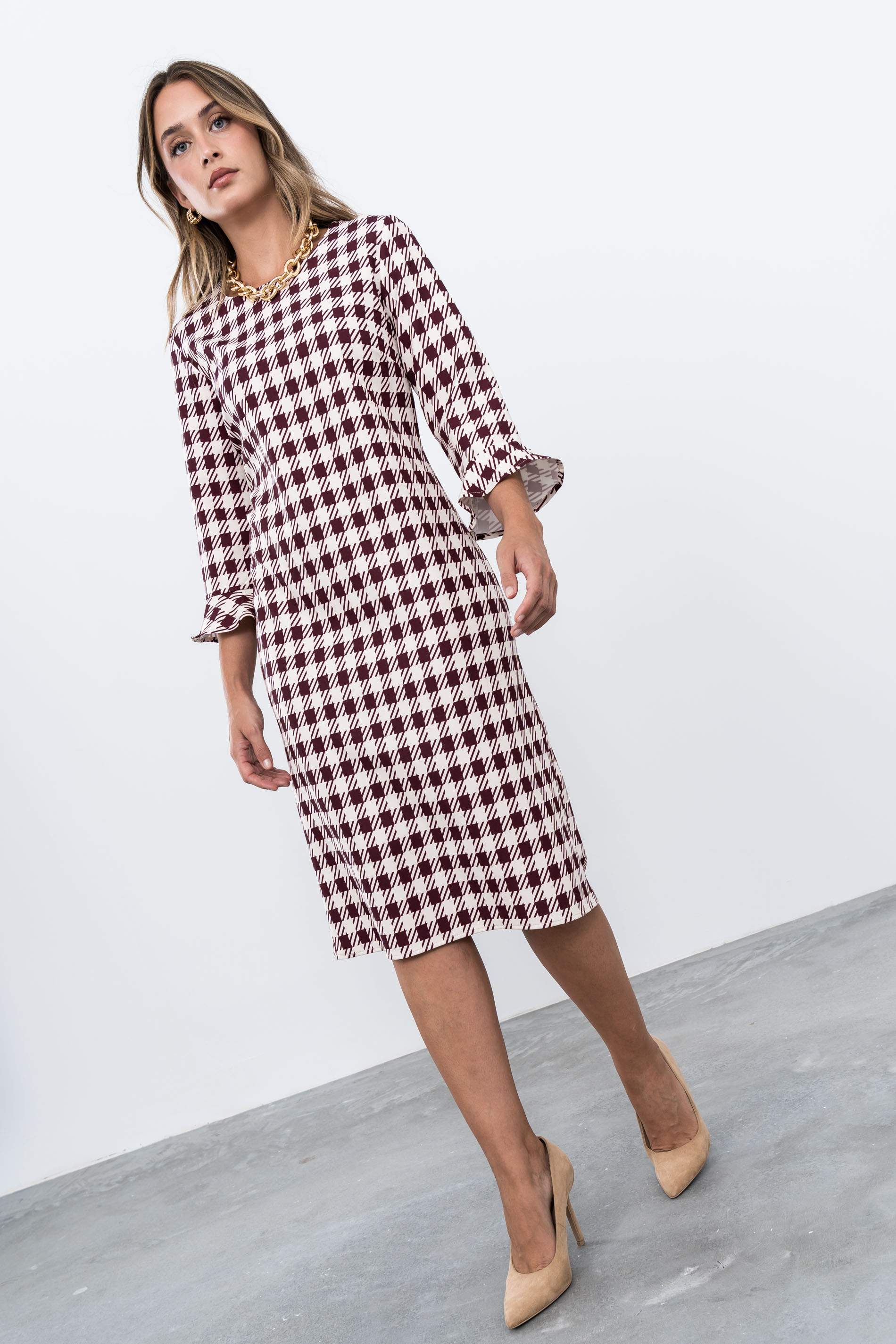 VESTIDO PATA DE GALLO