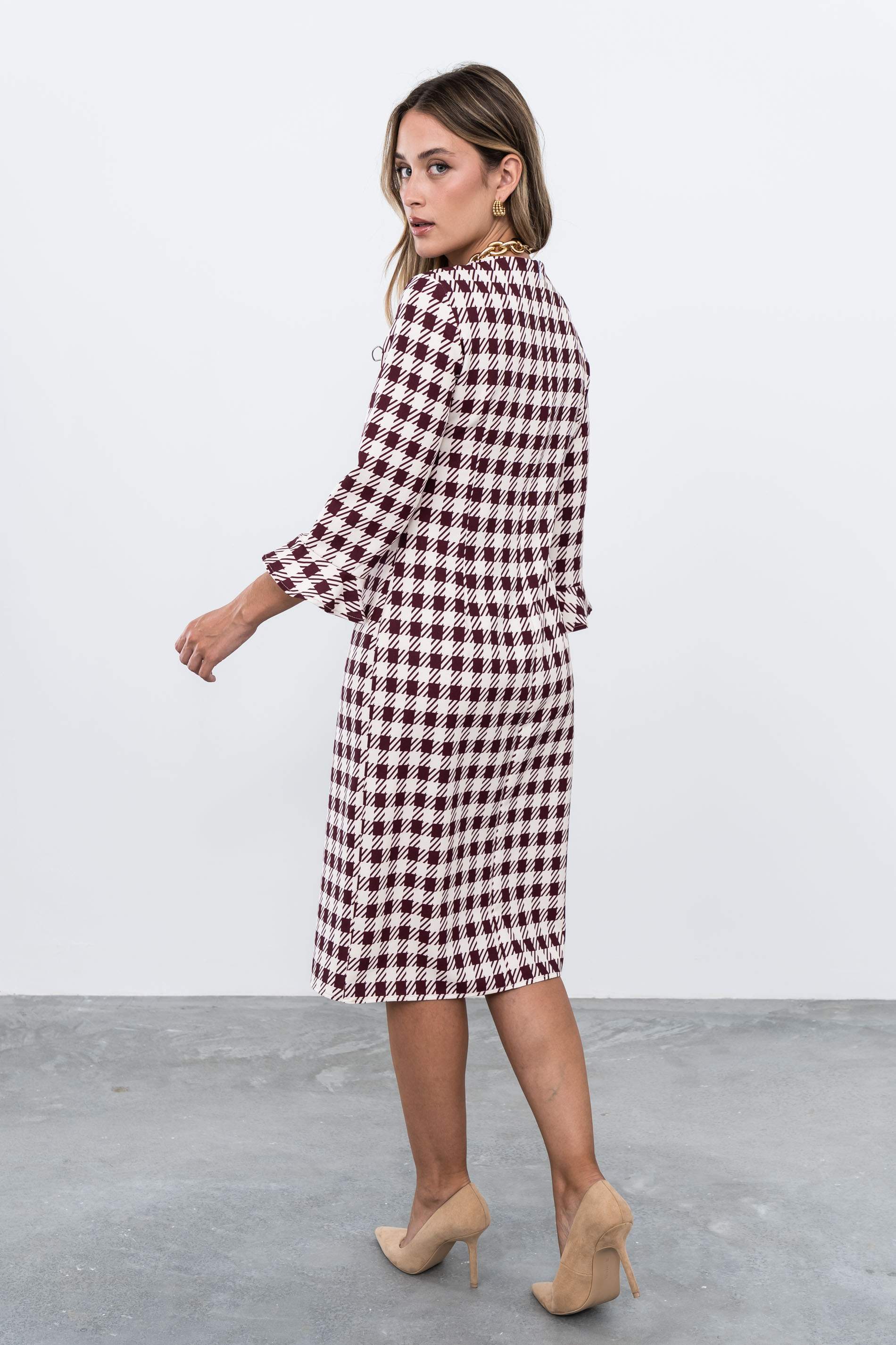 VESTIDO PATA DE GALLO