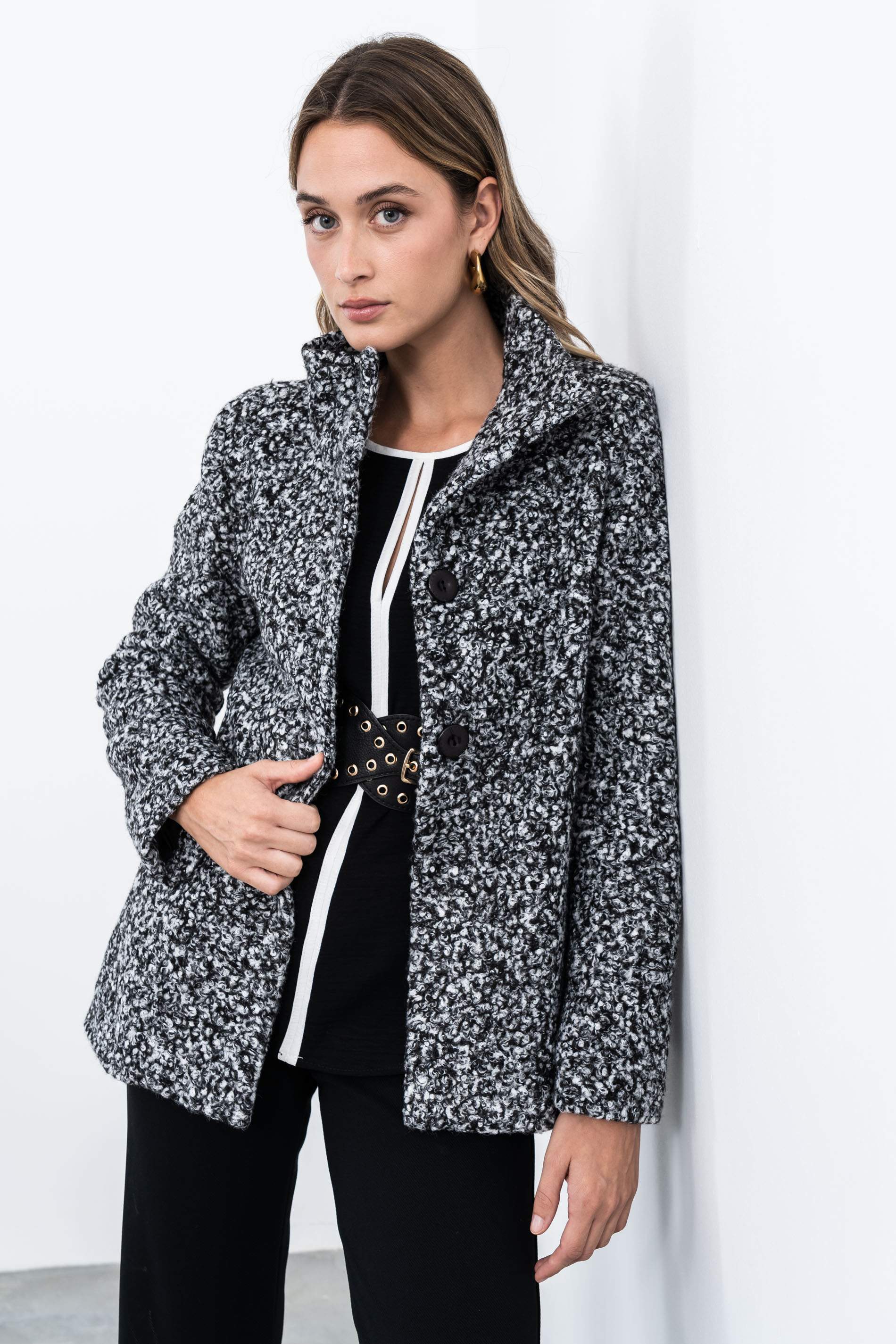 CHAQUETÓN BAGILLA MEZCLA
