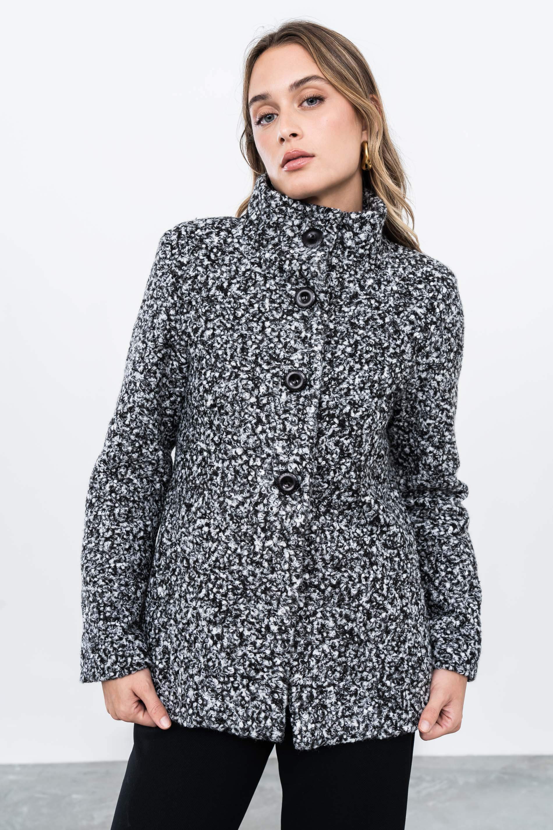CHAQUETÓN BAGILLA MEZCLA