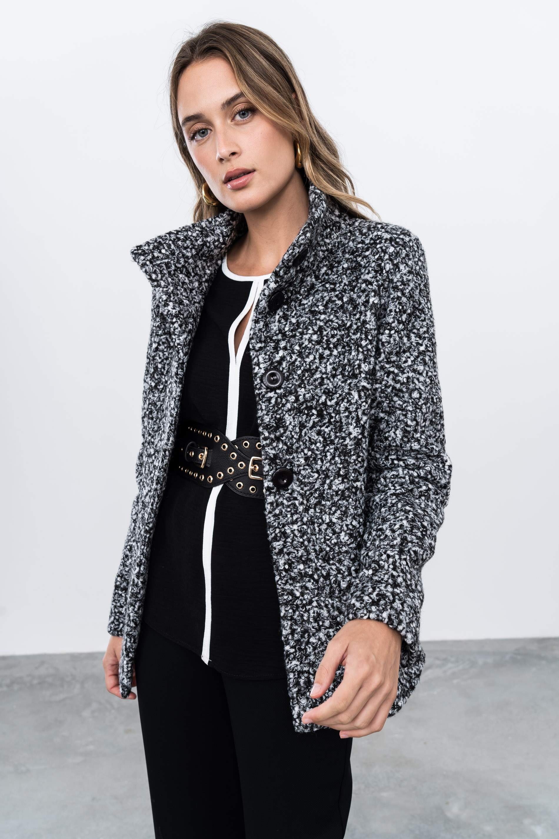 CHAQUETÓN BAGILLA MEZCLA