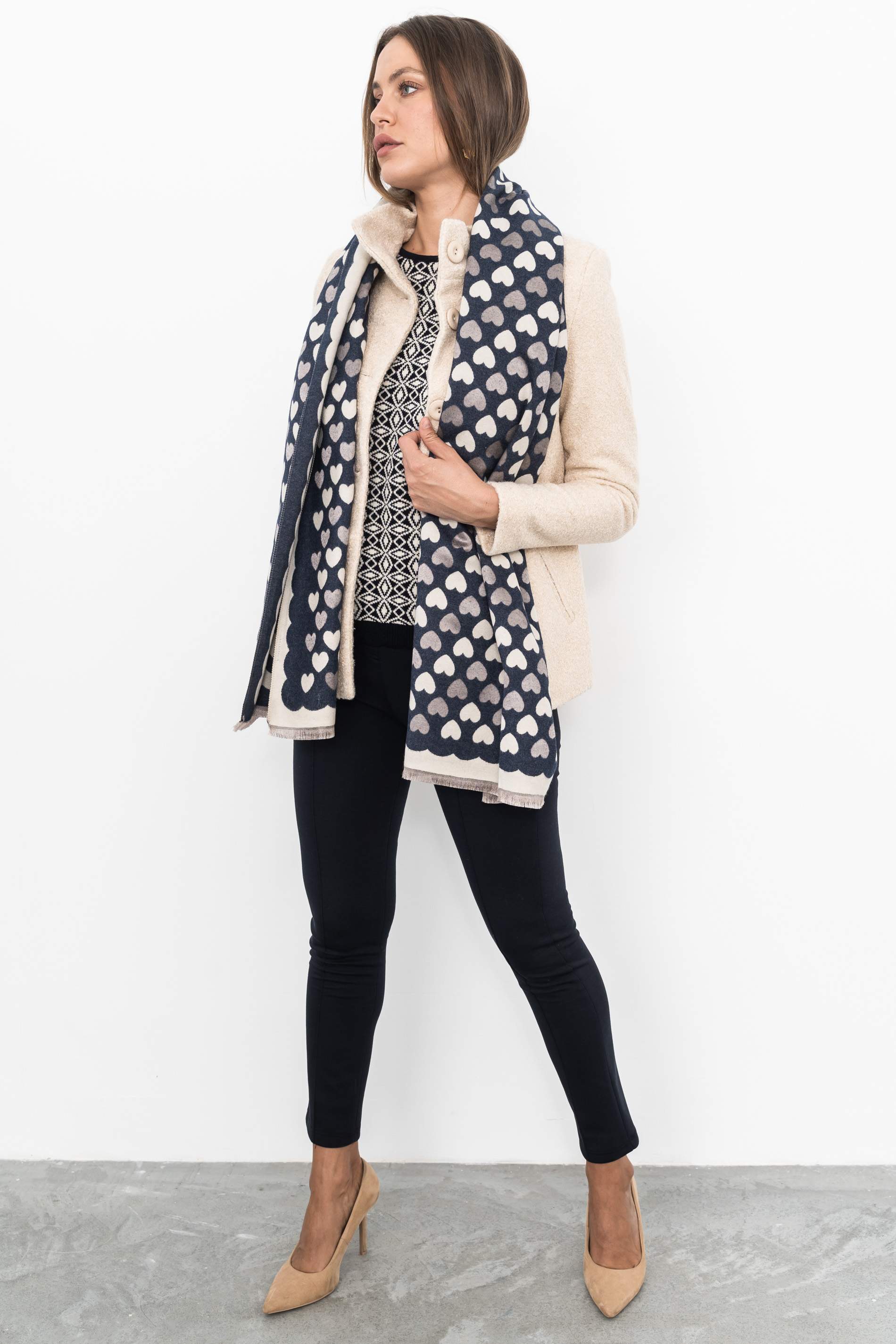 CHAQUETÓN BAGUILLA MEZCLA BEIGE