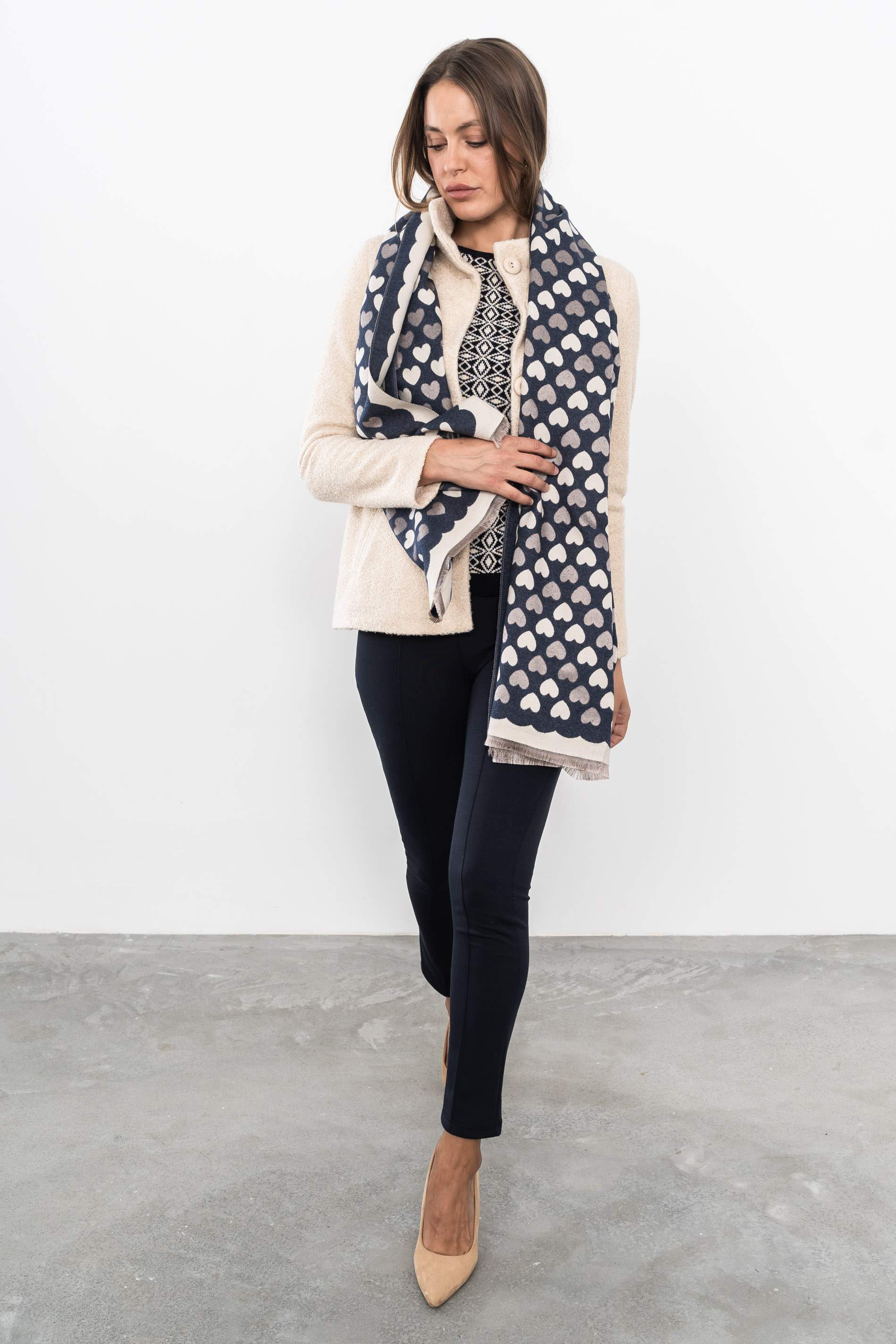 CHAQUETÓN BAGUILLA MEZCLA BEIGE