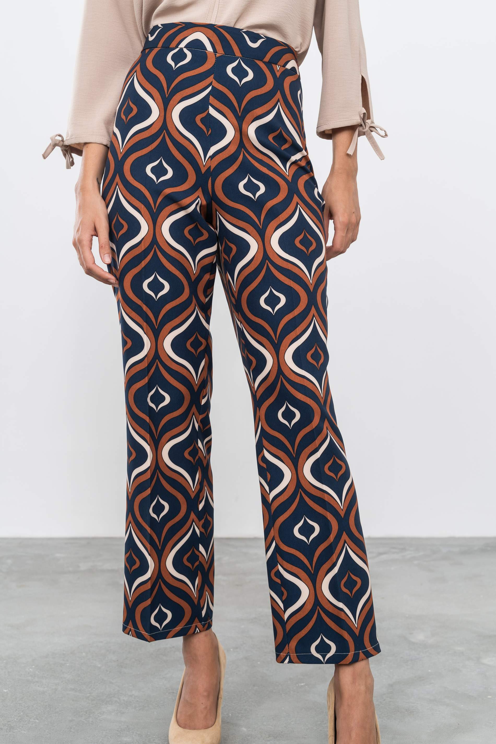 PANTALÓN ESTAMPADO RETRO