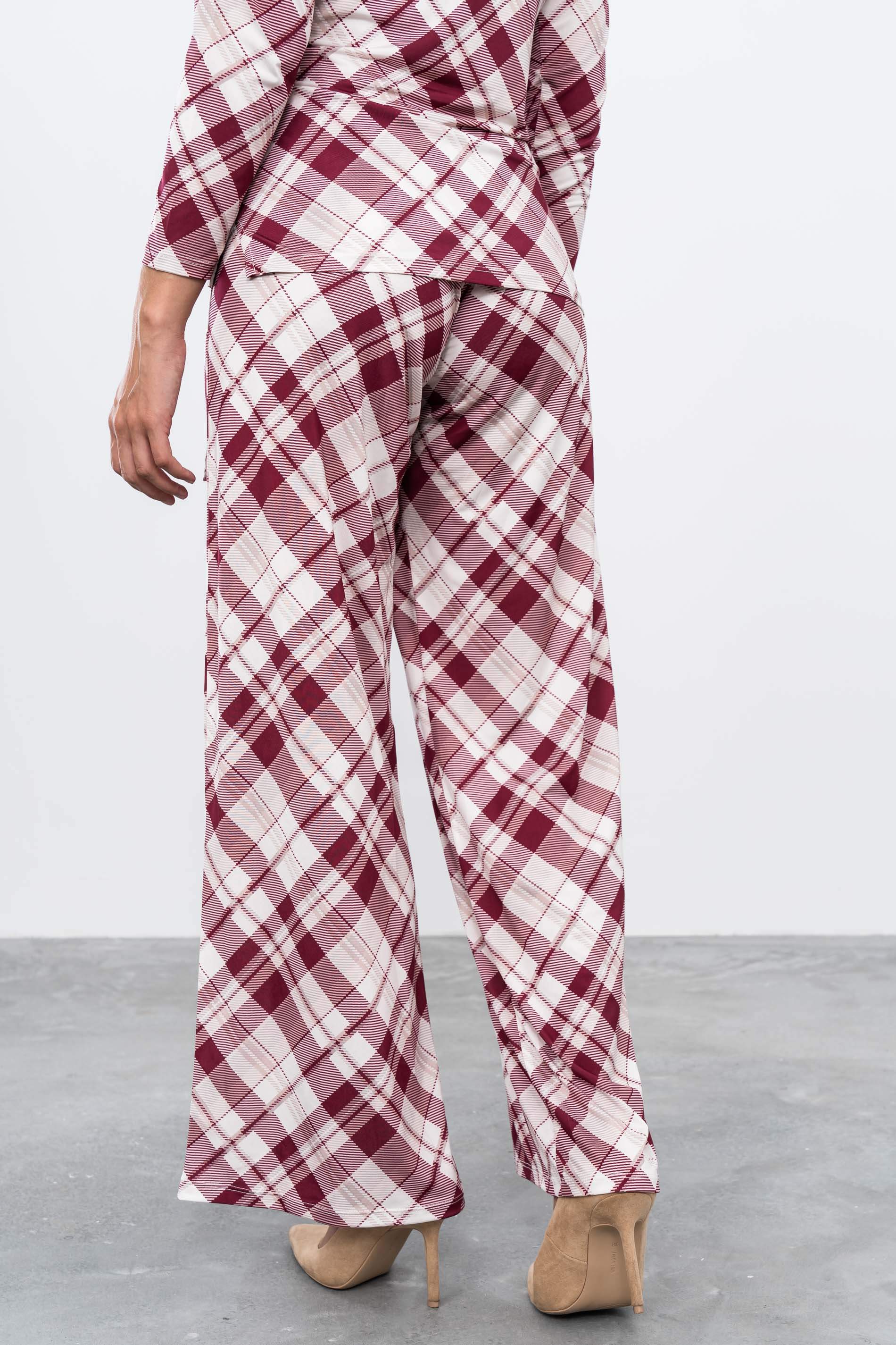 PANTALÓN PUNTO CUADROS