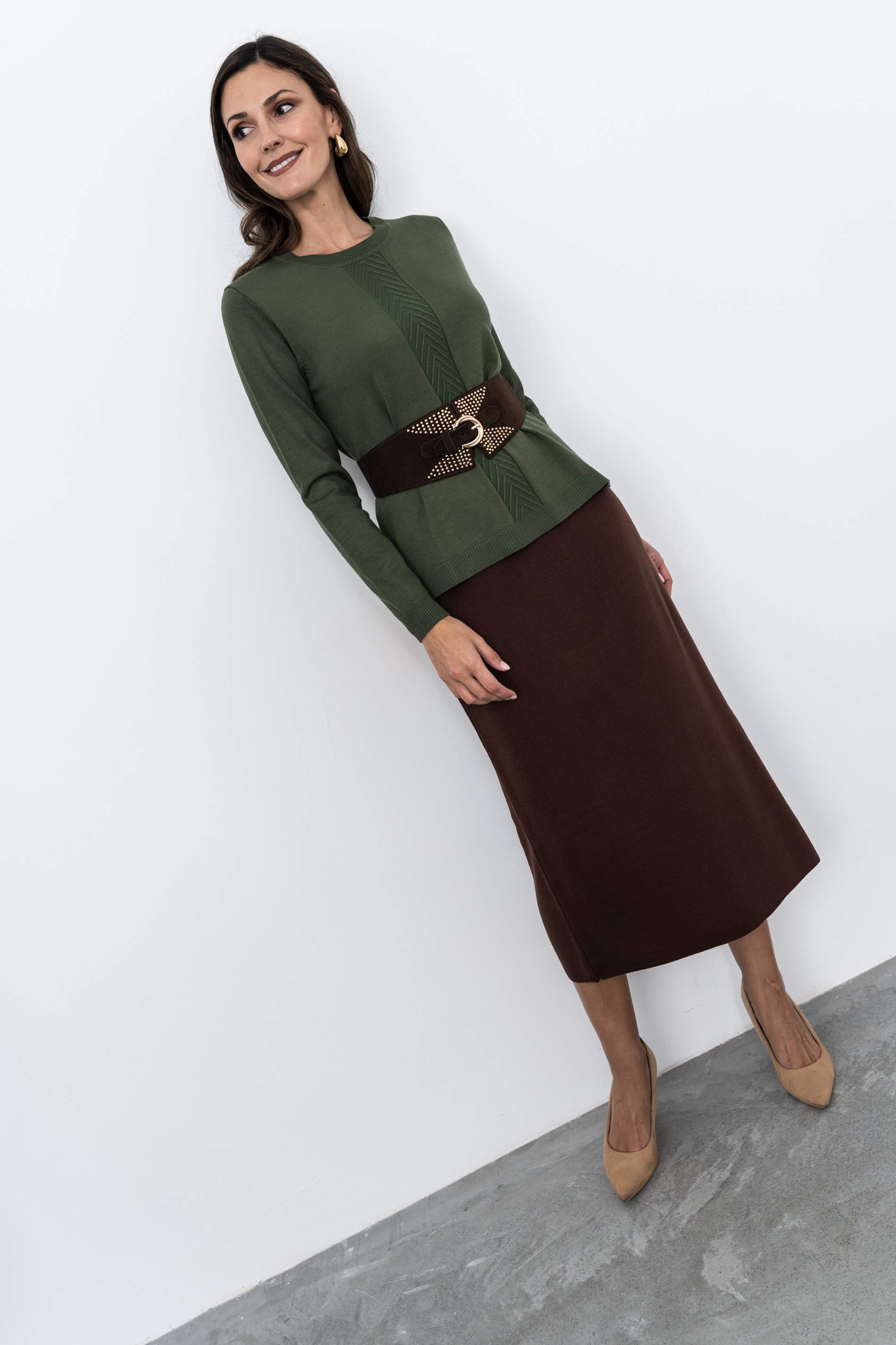 JERSEY ESPIGA CENTRAL OLIVA