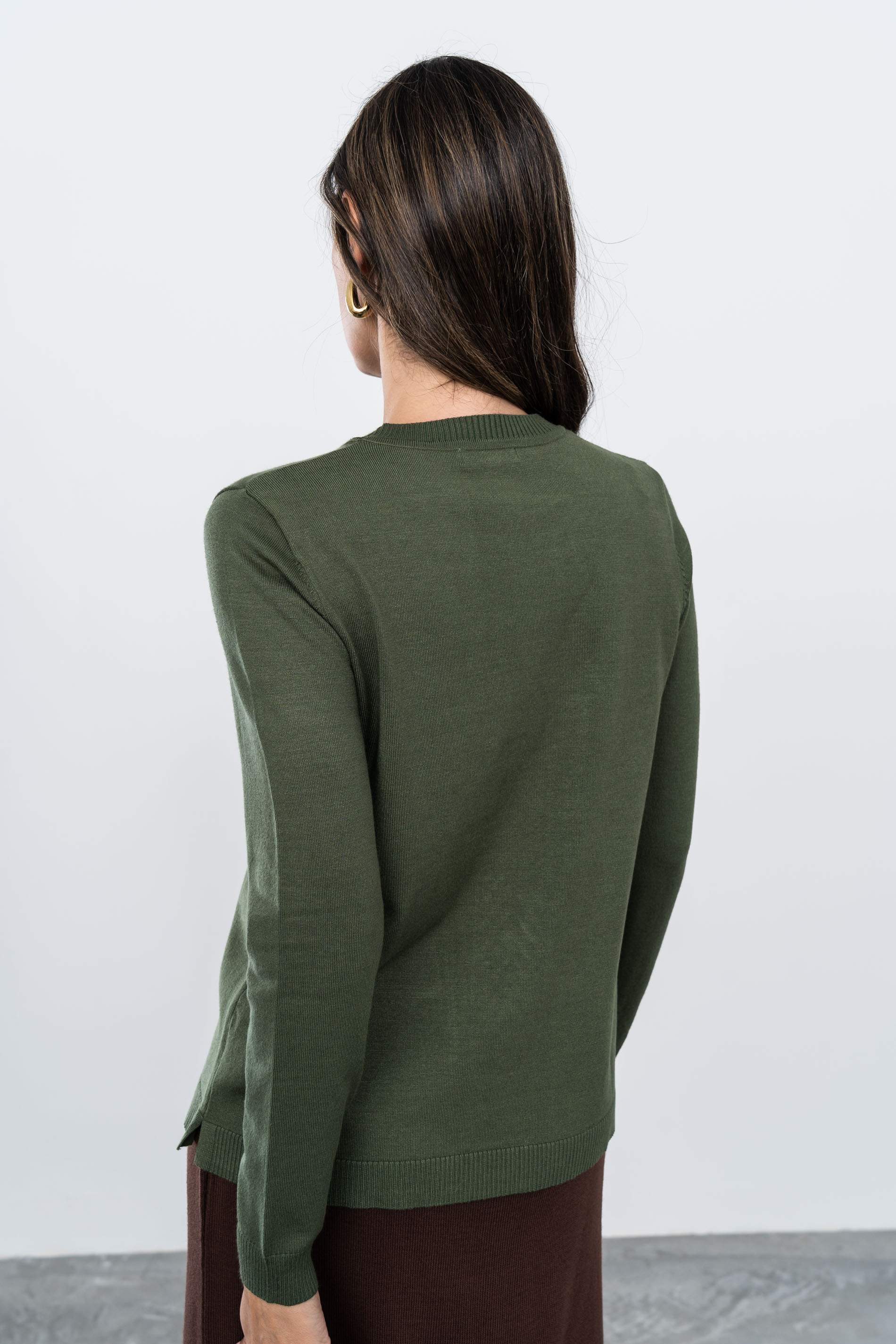 JERSEY ESPIGA CENTRAL OLIVA