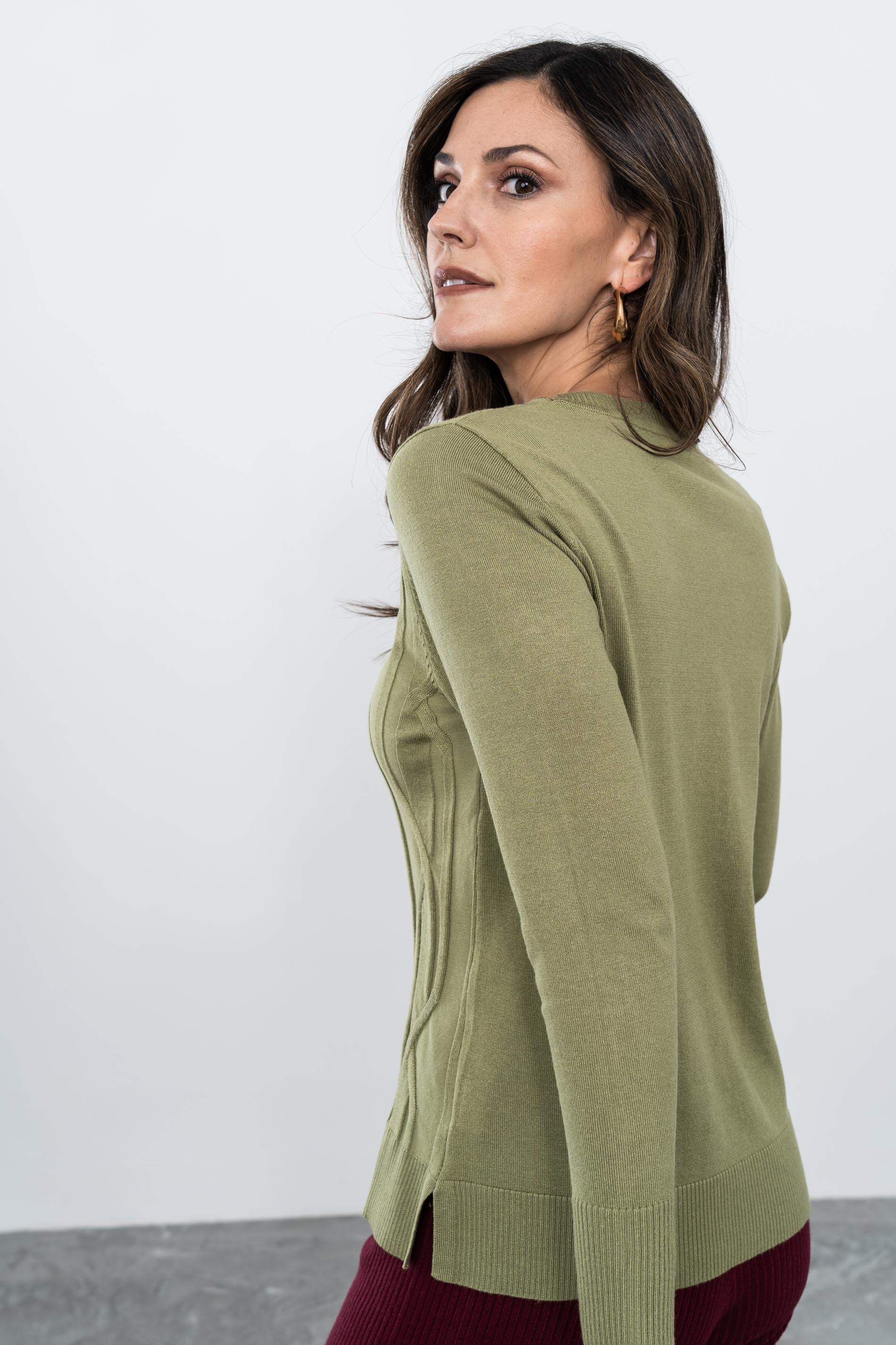 JERSEY DELANTERO TRENZAS MANZANA