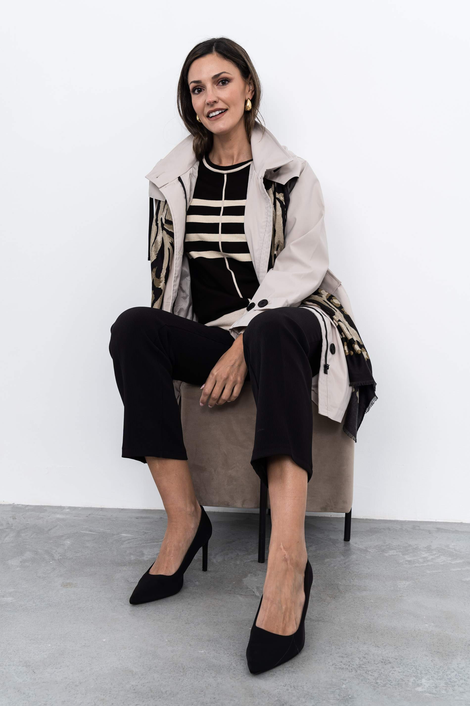 JERSEY RAYAS VIVO CONTRASTE NEGRO