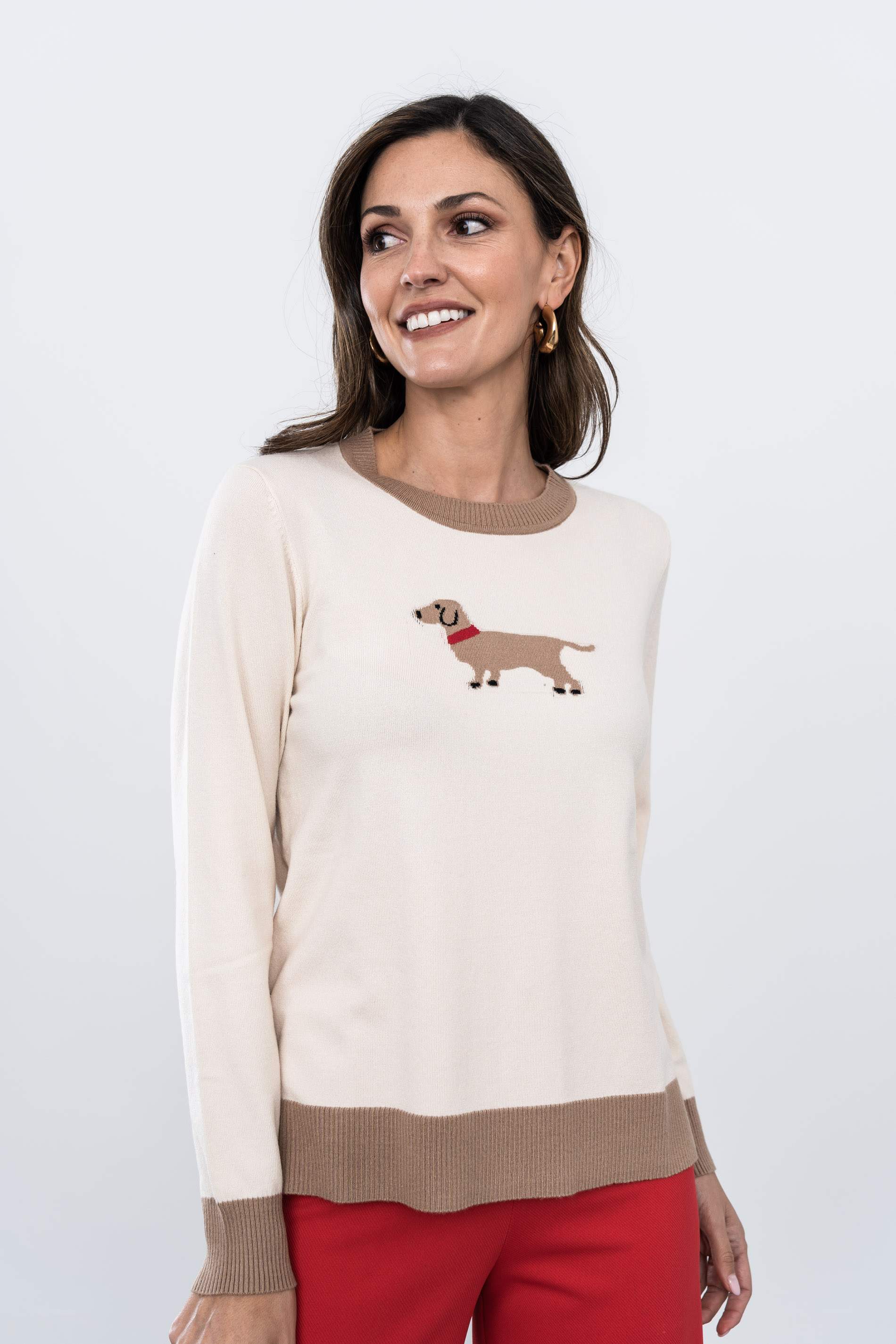 JERSEY DETALLE PERRITO CRUDO