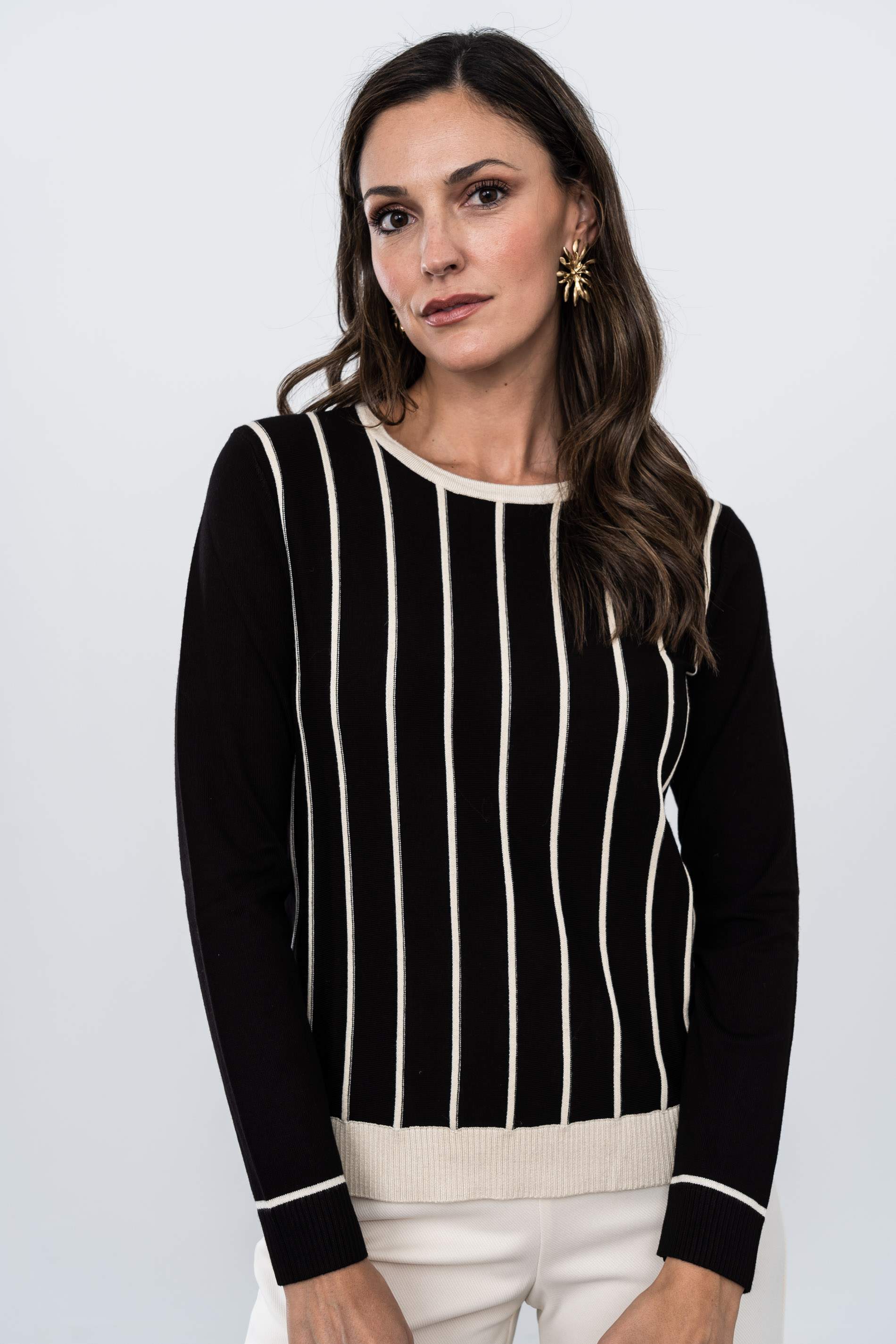 JERSEY NERVIOS CONTRASTE NEGRO