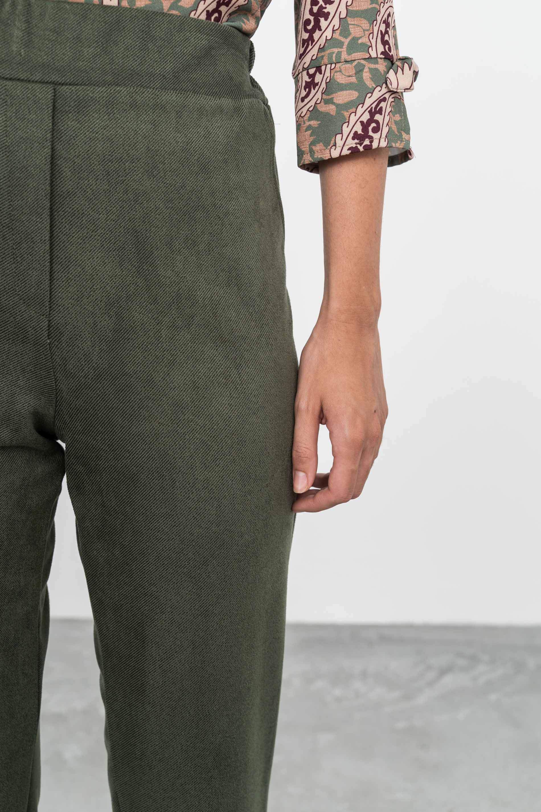 PANTALÓN GOMA PIJAMERO KAKI
