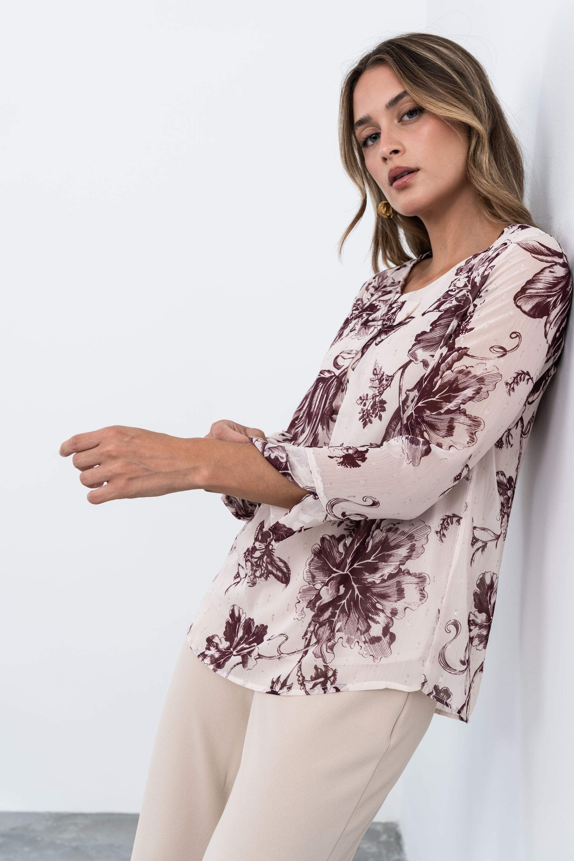 BLUSA PLUMETI FLORAL