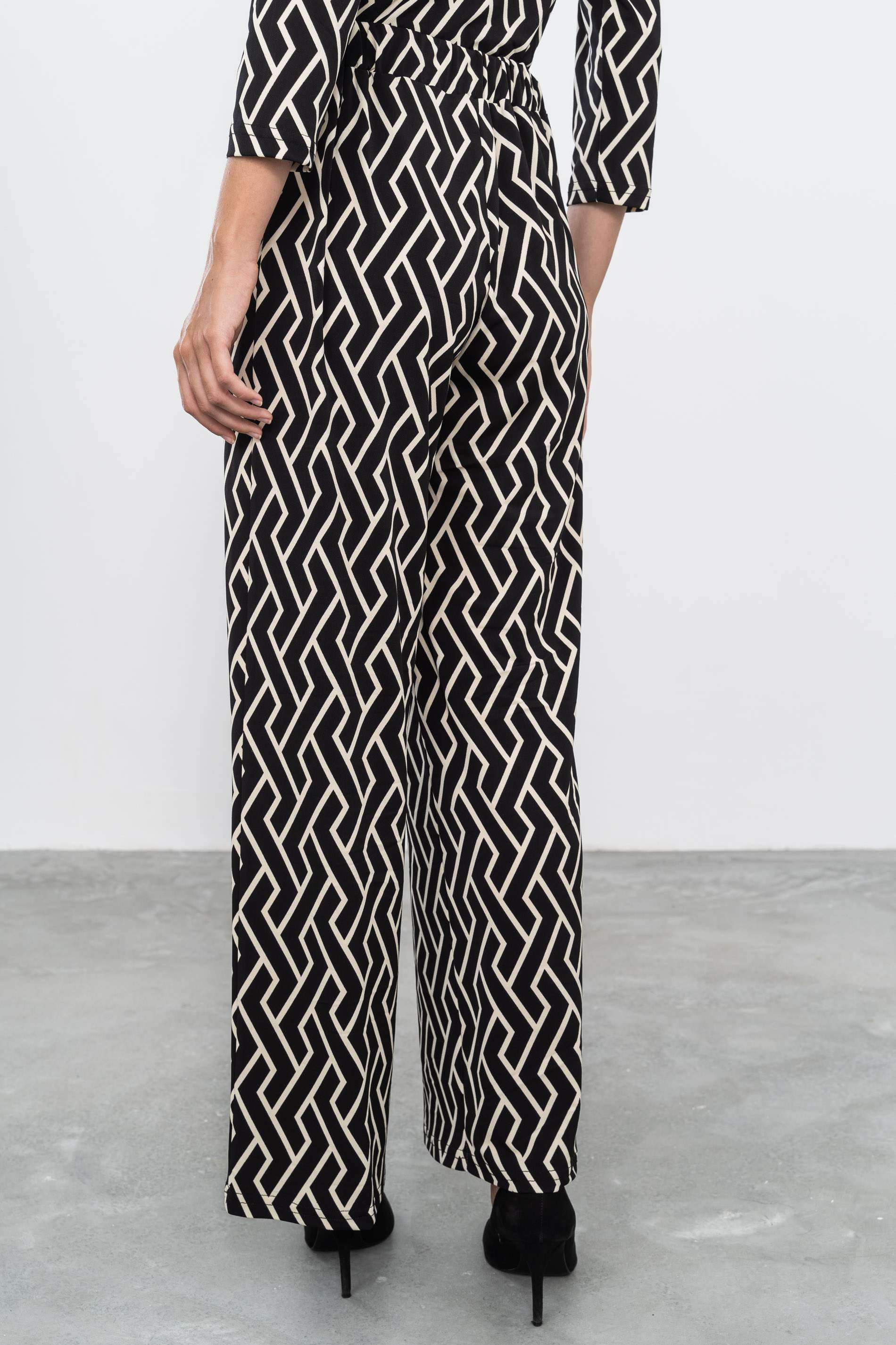 PANTALÓN GOMA HEBILLA GEOMÉTRICO