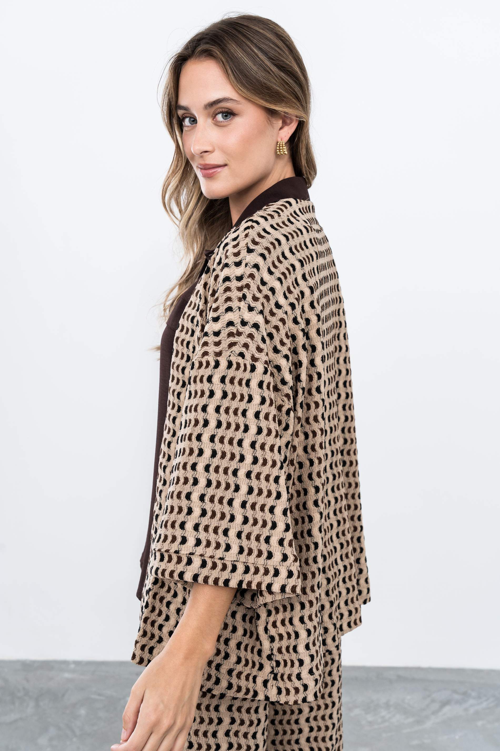 KIMONO PUNTO JACQUARD