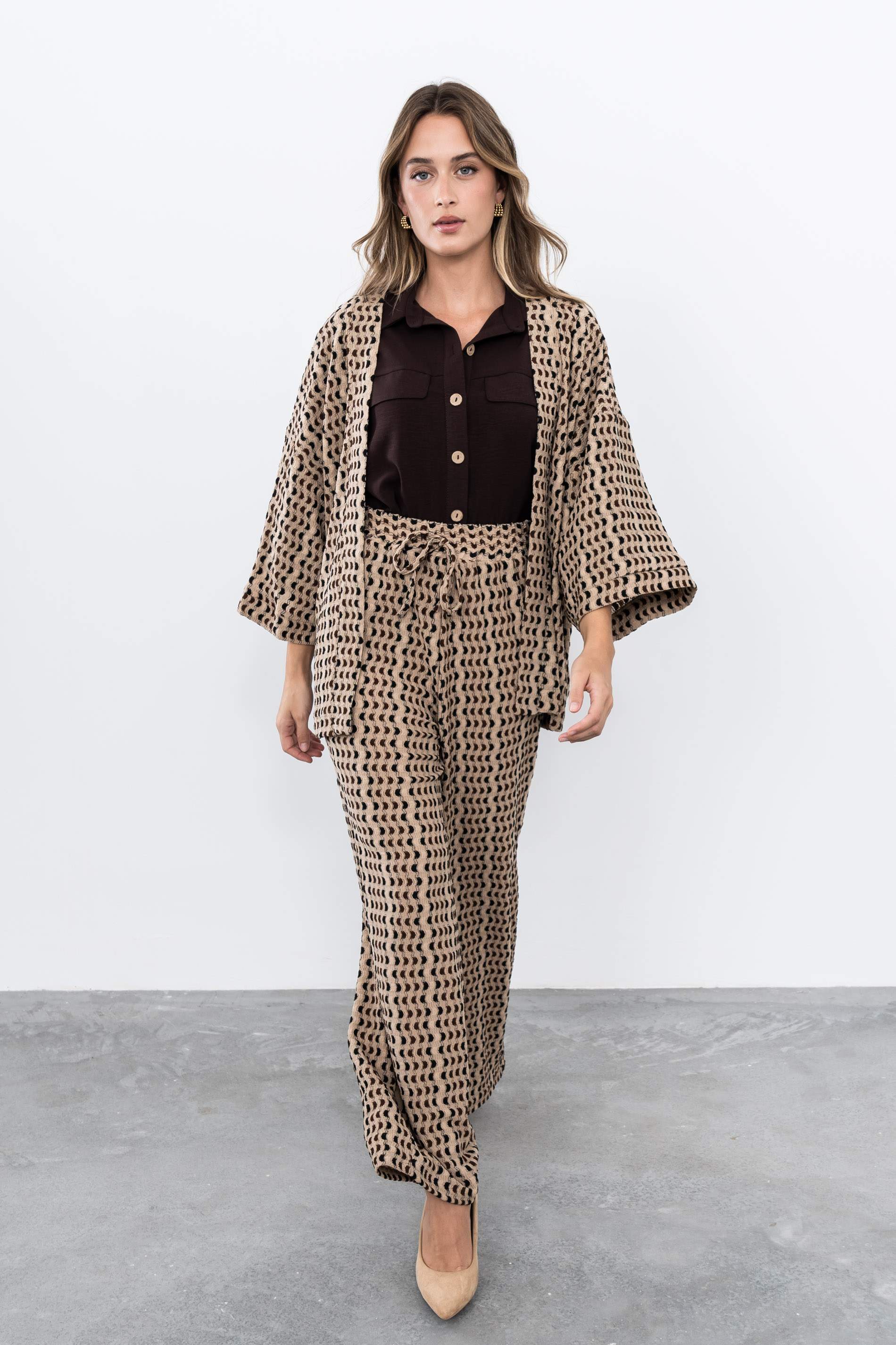PANTALÓN PUNTO JACQUARD