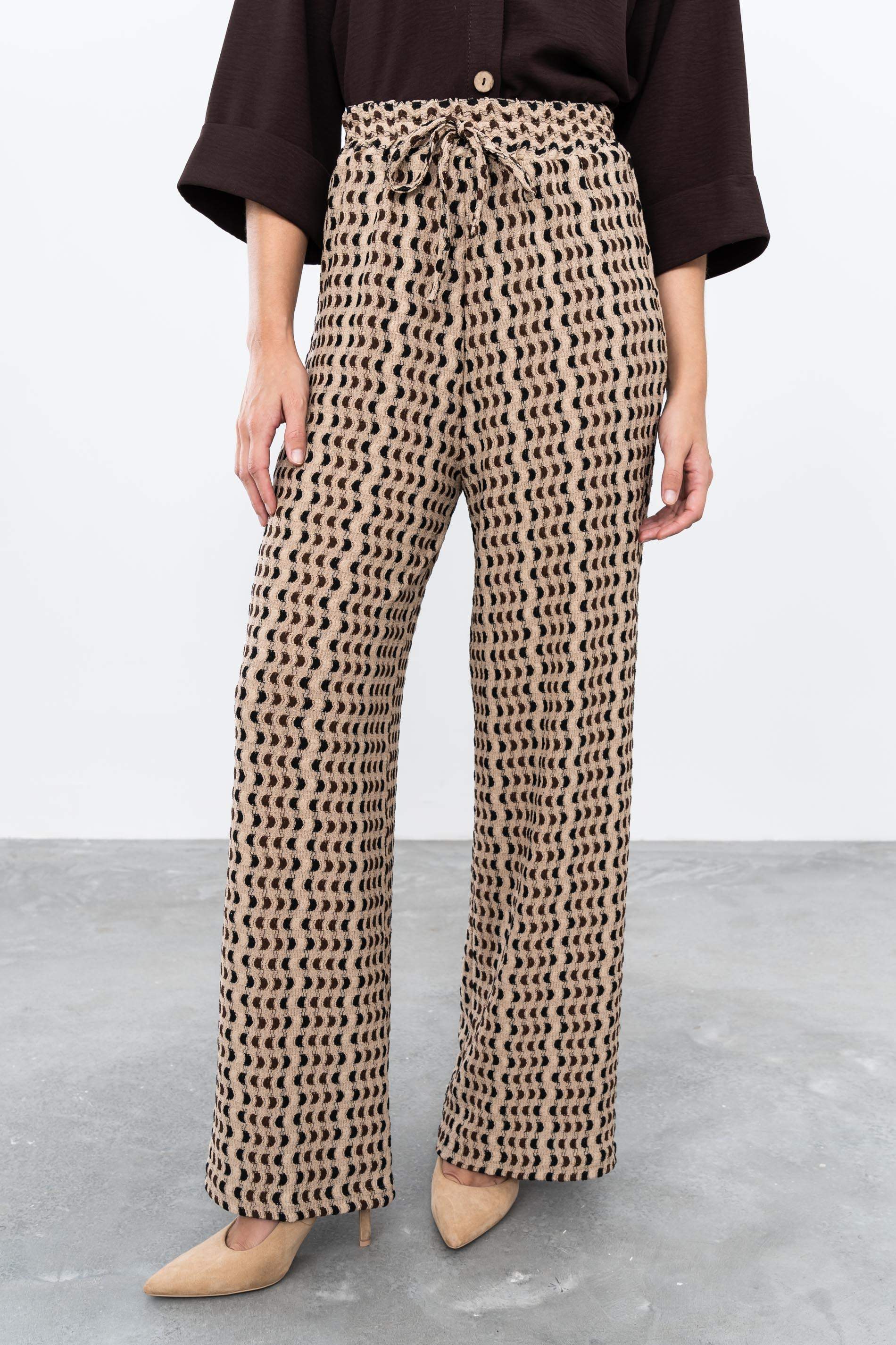 PANTALÓN PUNTO JACQUARD