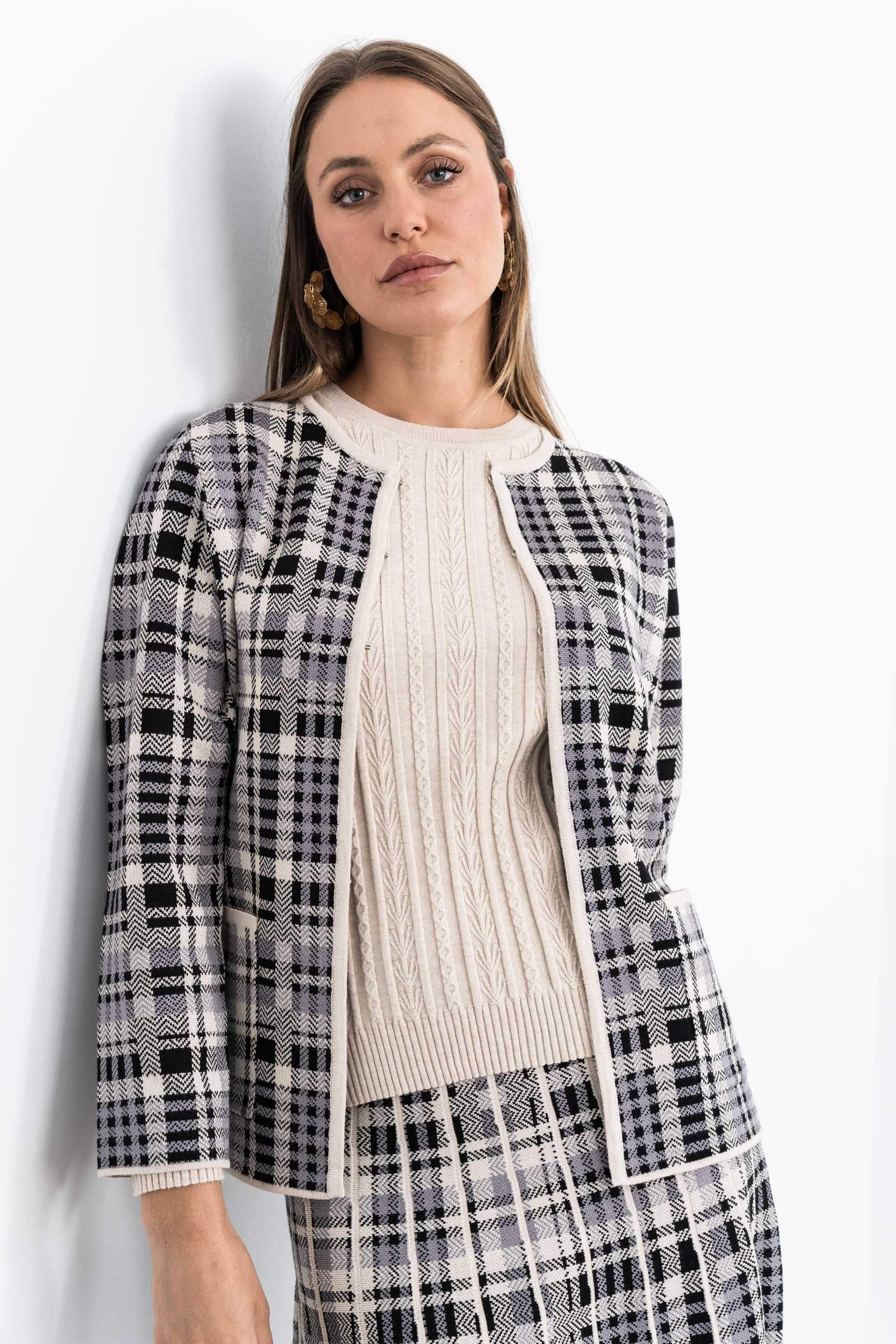 CHAQUETA CUADROS