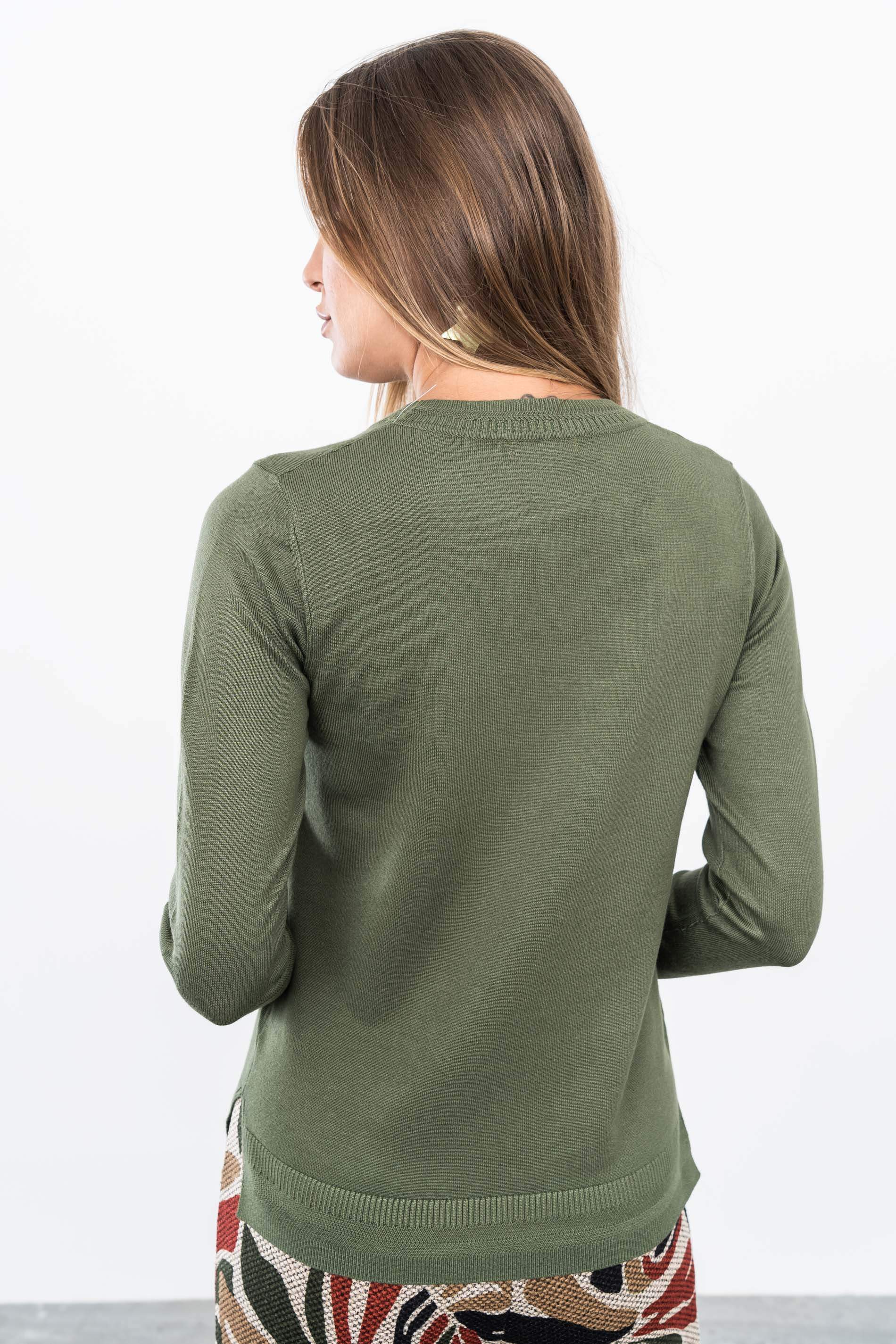 JERSEY CUELLO CAJA DETALLE KAKI