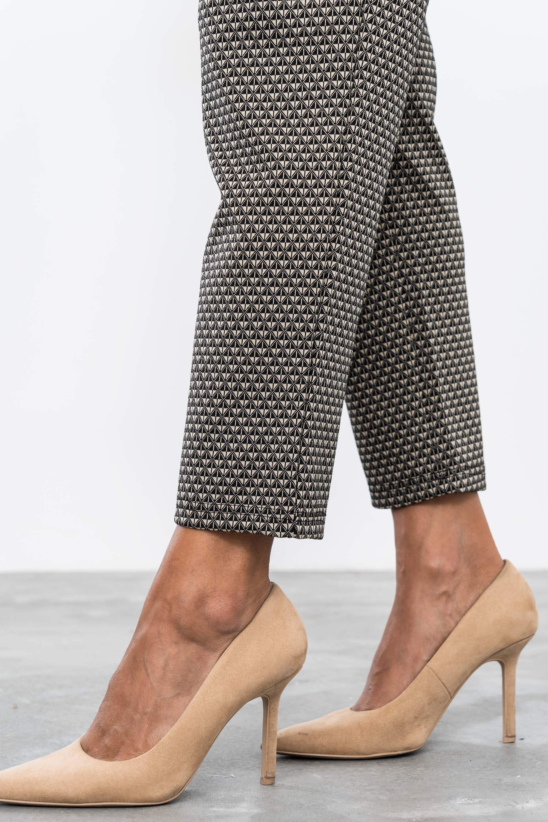 PANTALÓN JACQUARD ROMBOS