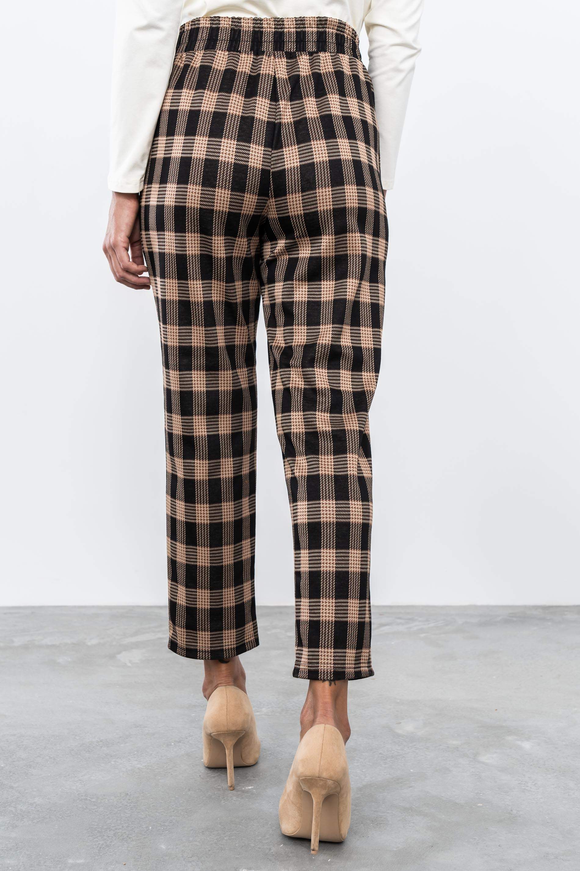 PANTALÓN PATA DE GALLO CUADROS