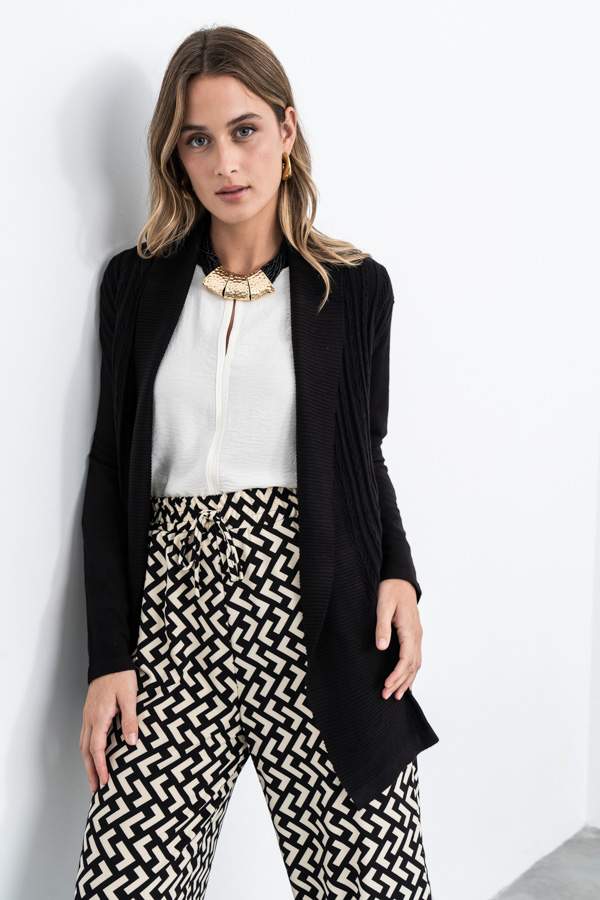 CHAQUETA OCHOS DELANTEROS NEGRO