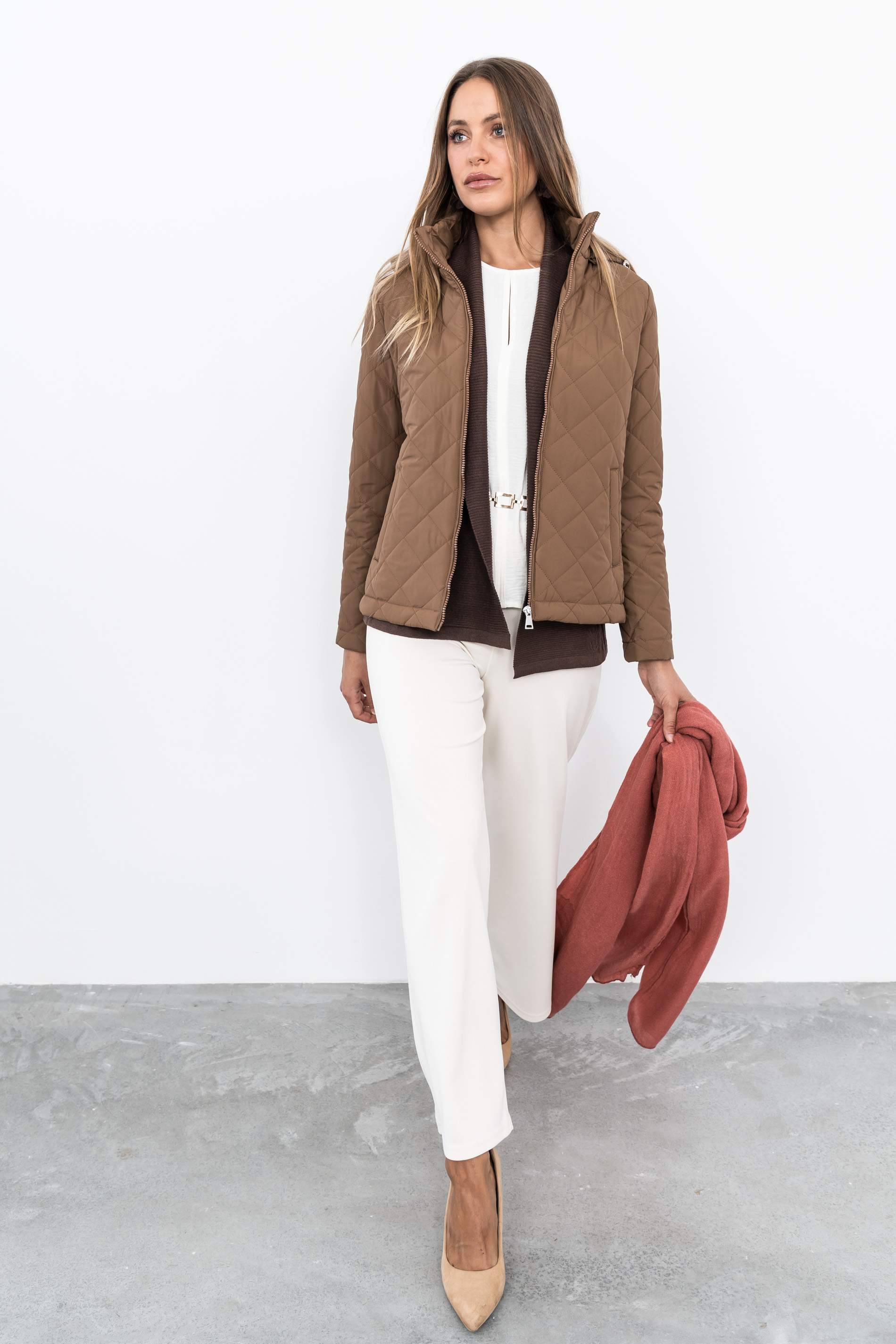CHAQUETA OCHOS DELANTEROS MARRÓN