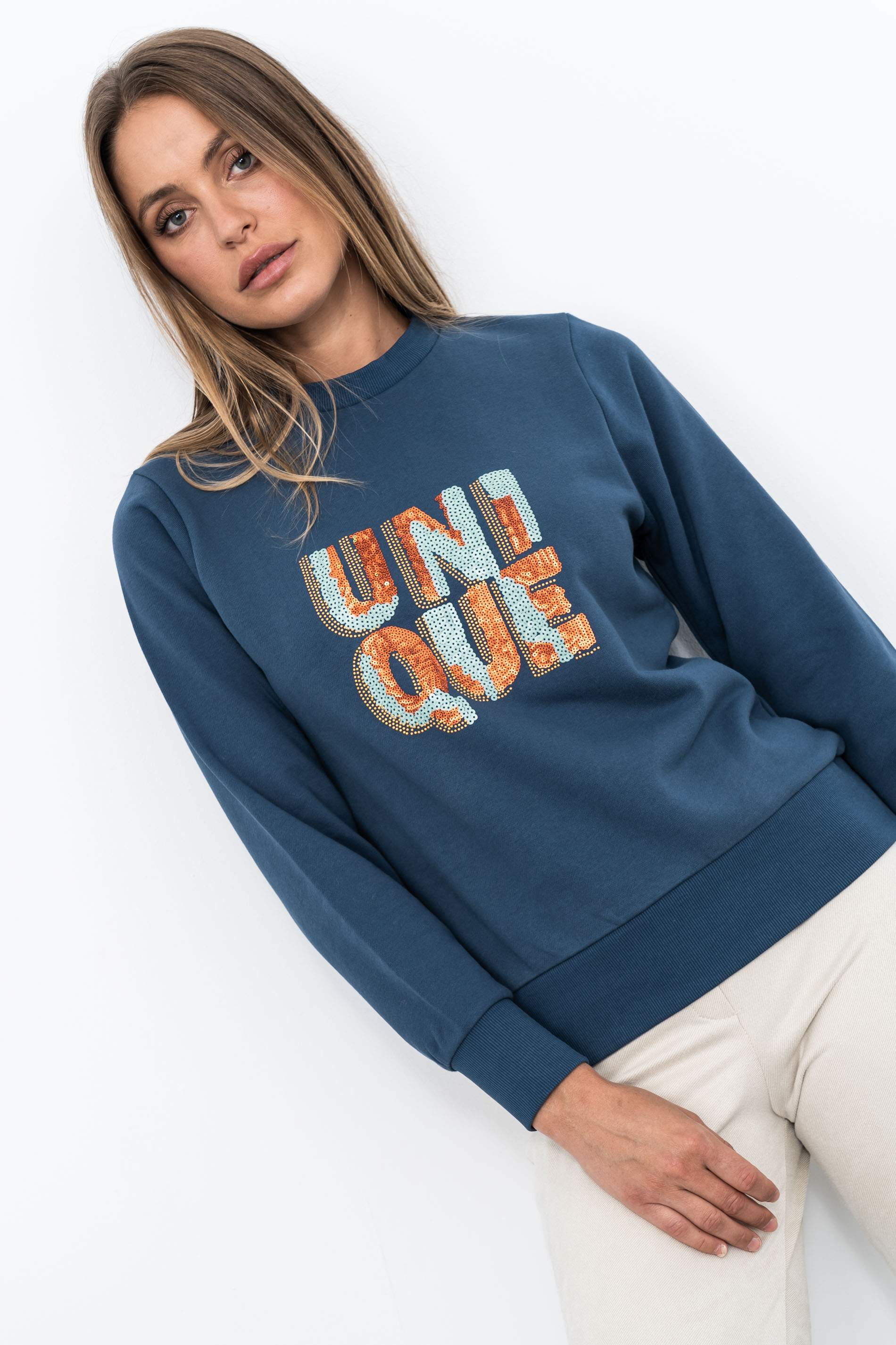 SUDADERA LENTEJUELAS