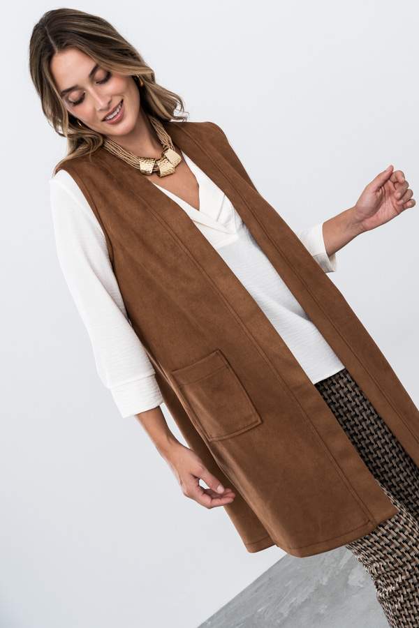 CHALECO EFECTO ANTE CAMEL