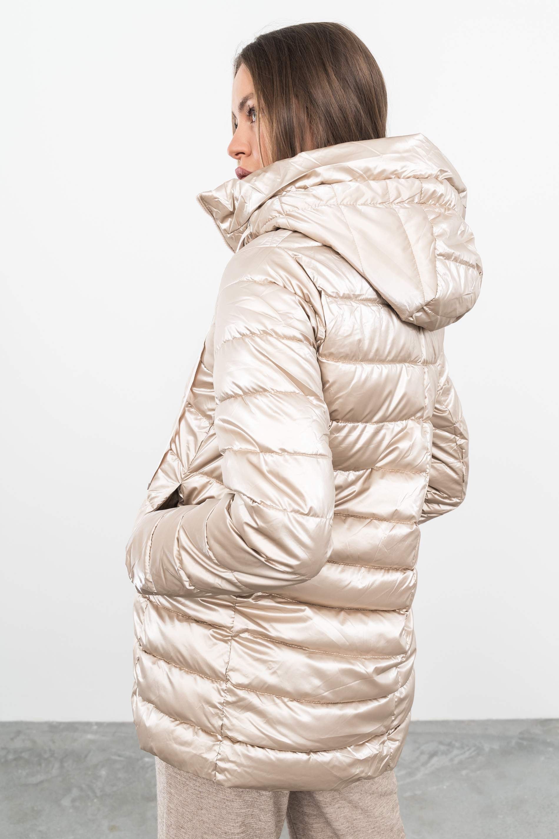 PARKA ACOLCHADA TORNASOLADA