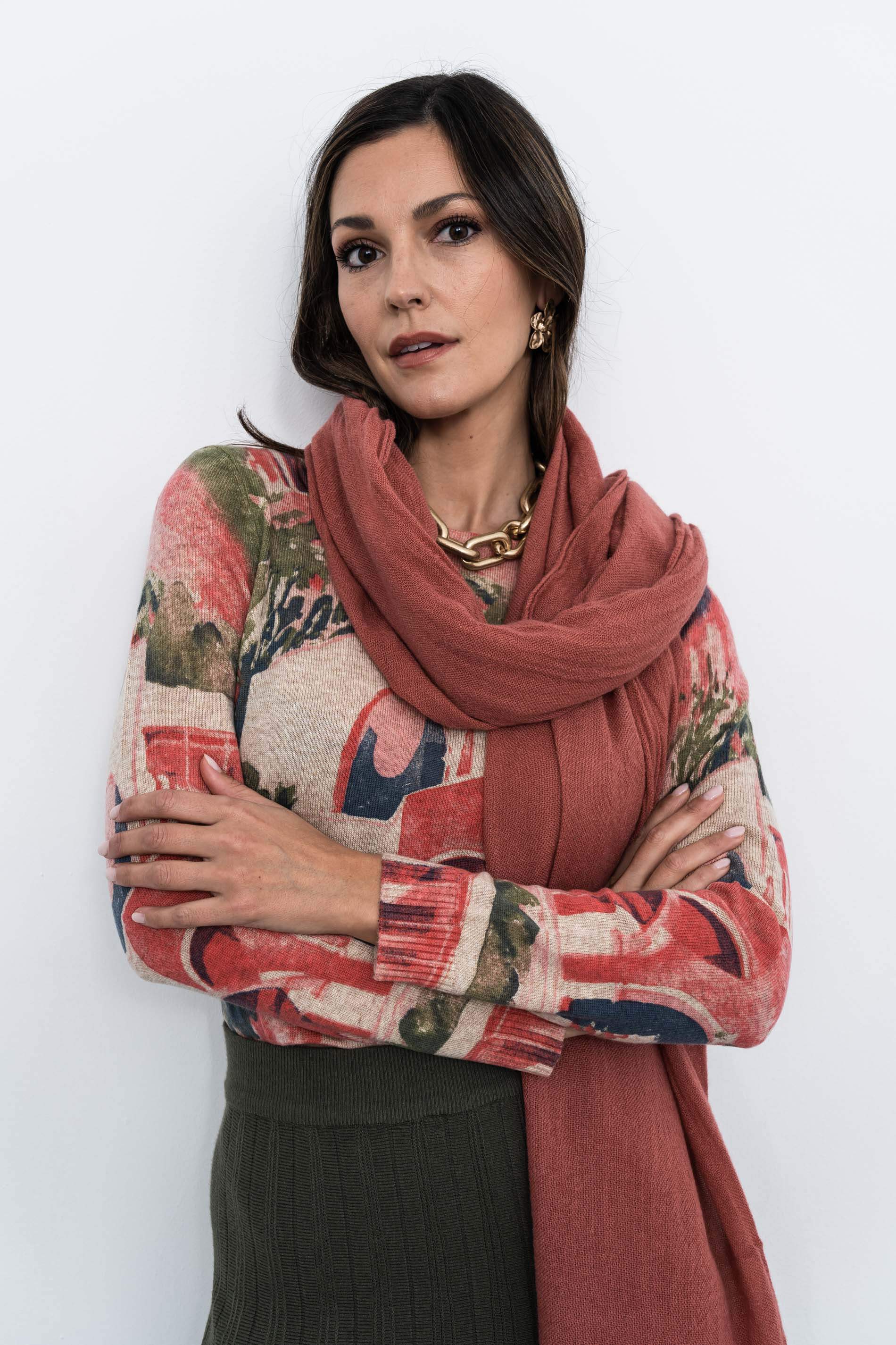 FALDA PUNTO CANALÉ KAKI