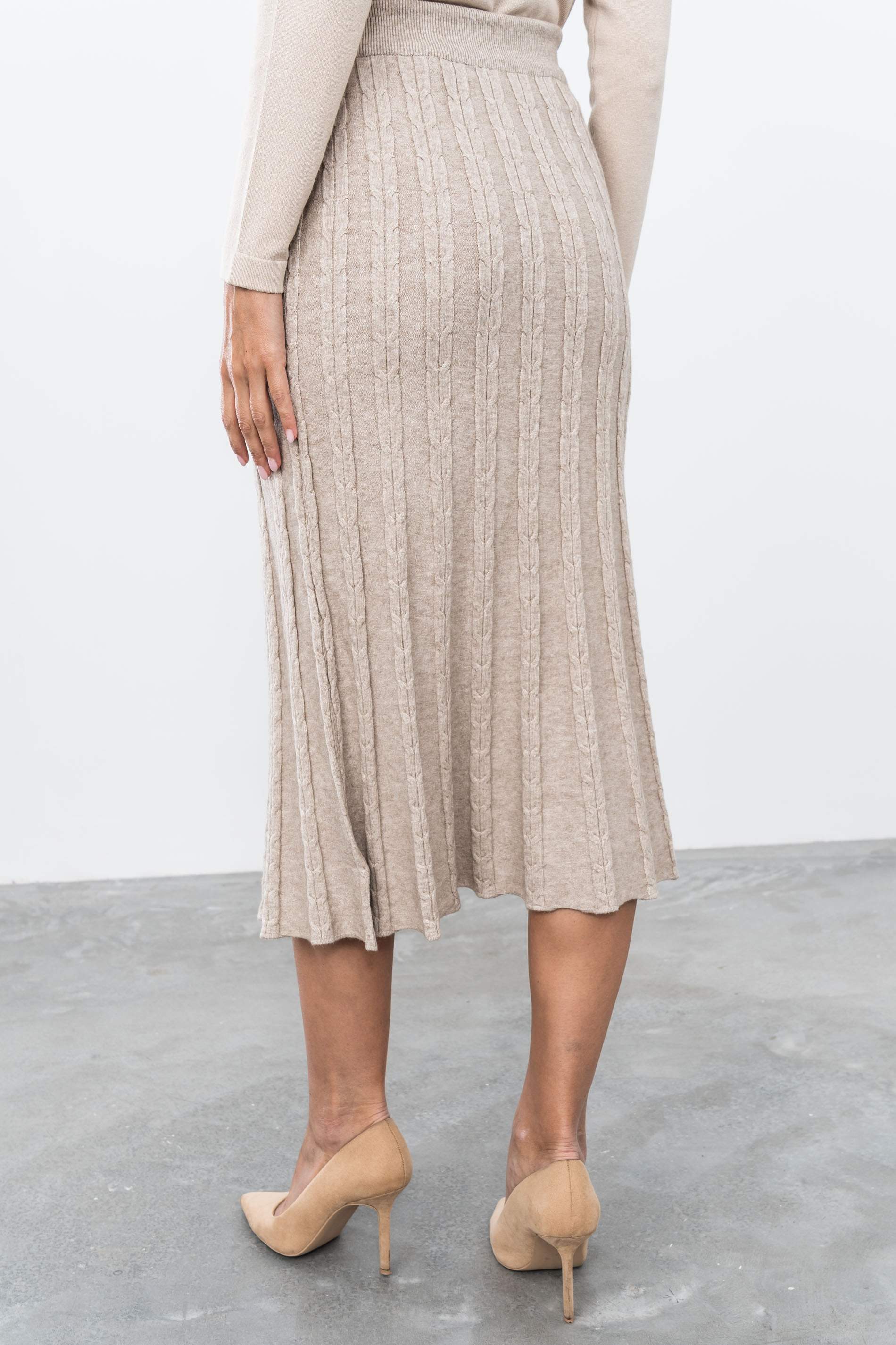 FALDA PUNTO OCHOS PIEDRA