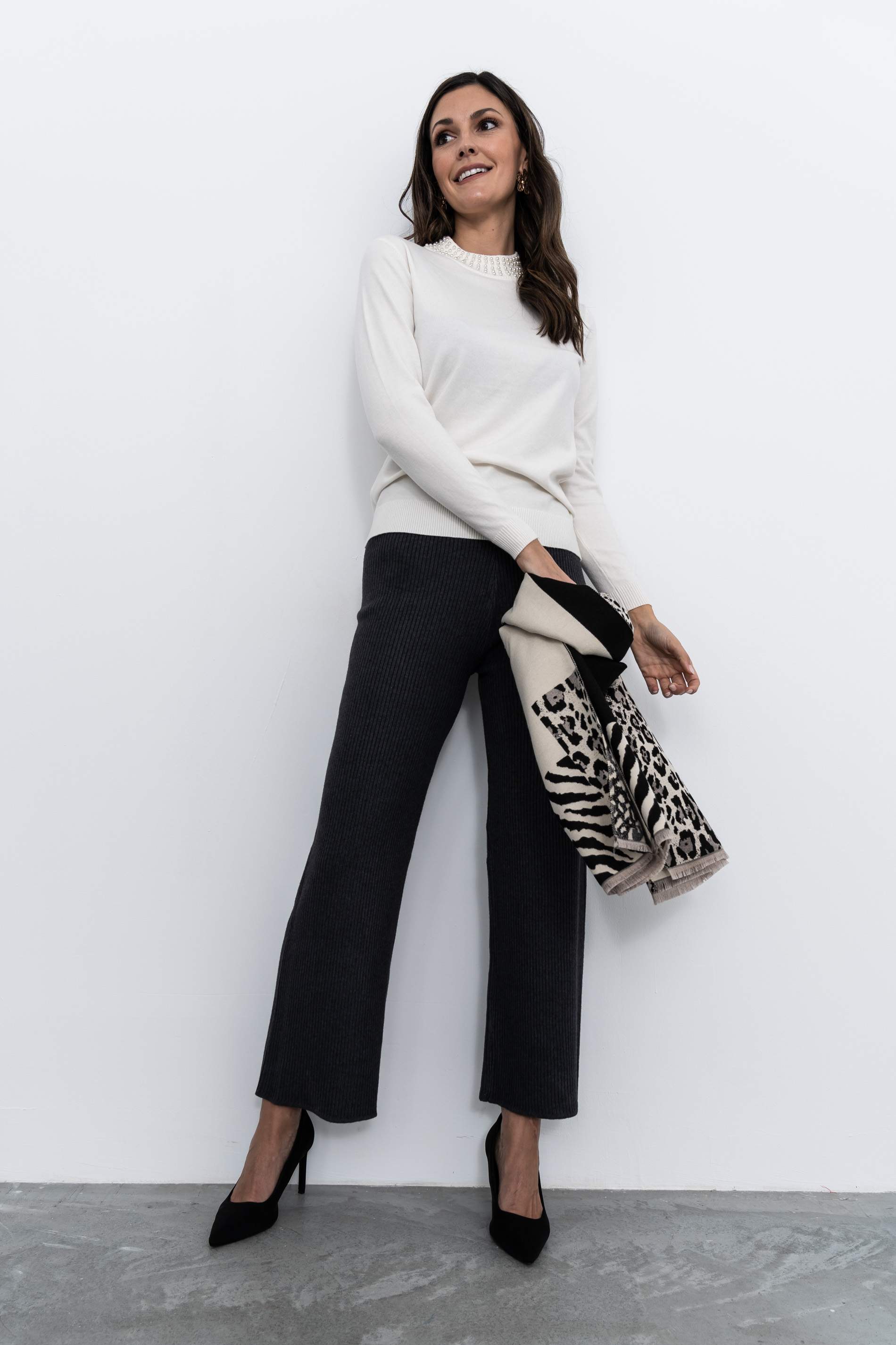 PANTALÓN PUNTO CANALÉ MARENGO