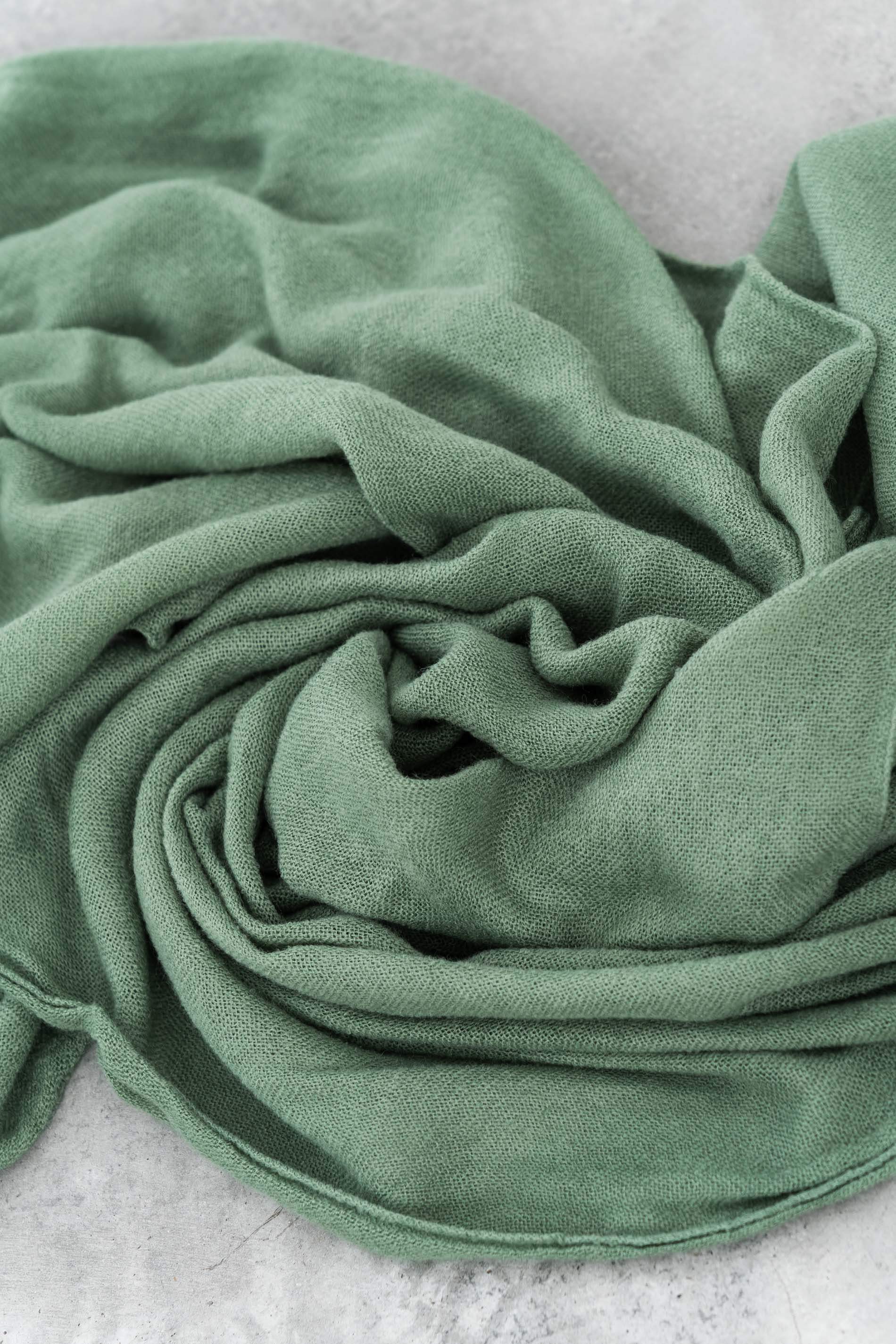 FOULARD CÁLIDO LANA VERDE
