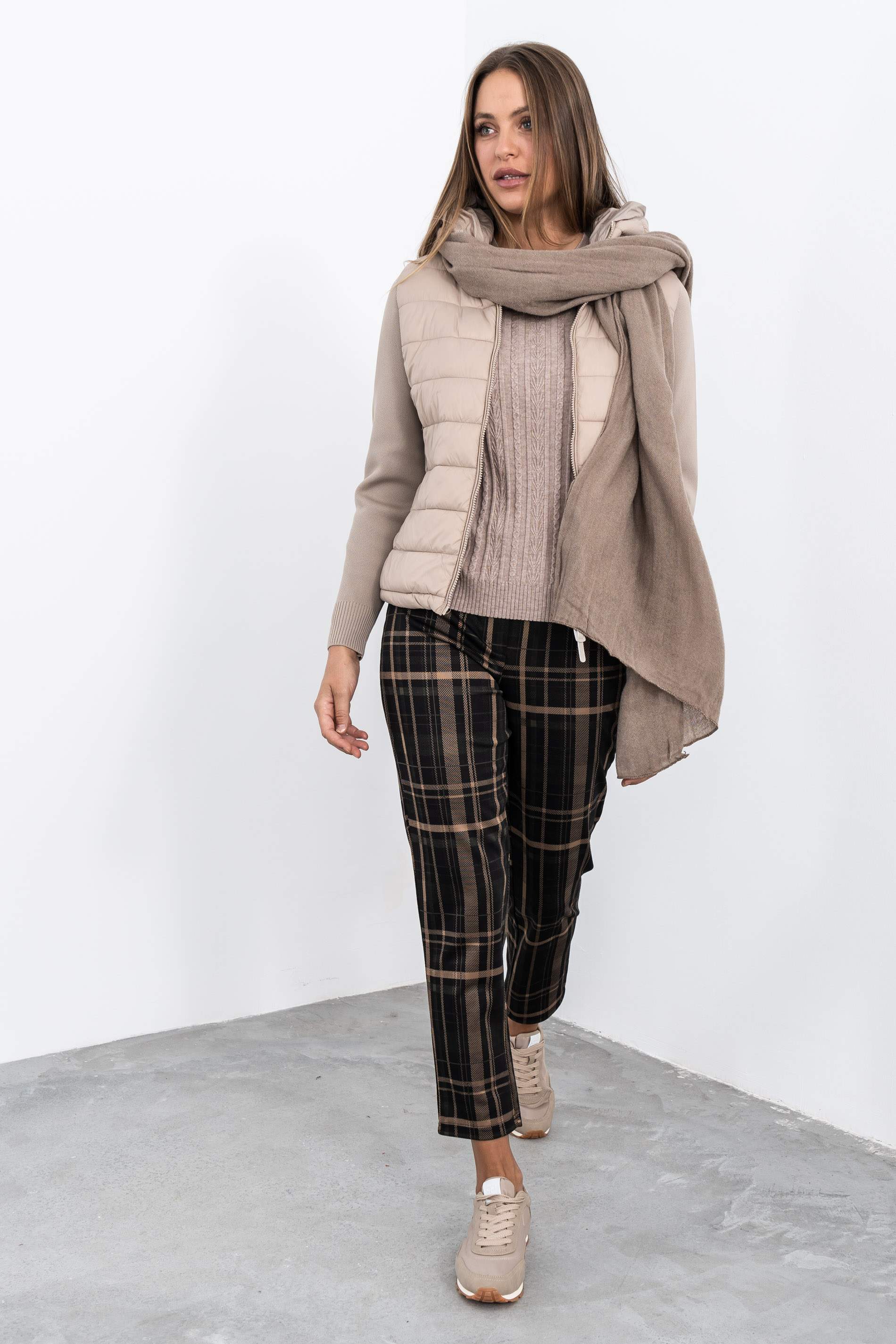 FOULARD CÁLIDO LANA TAUPE