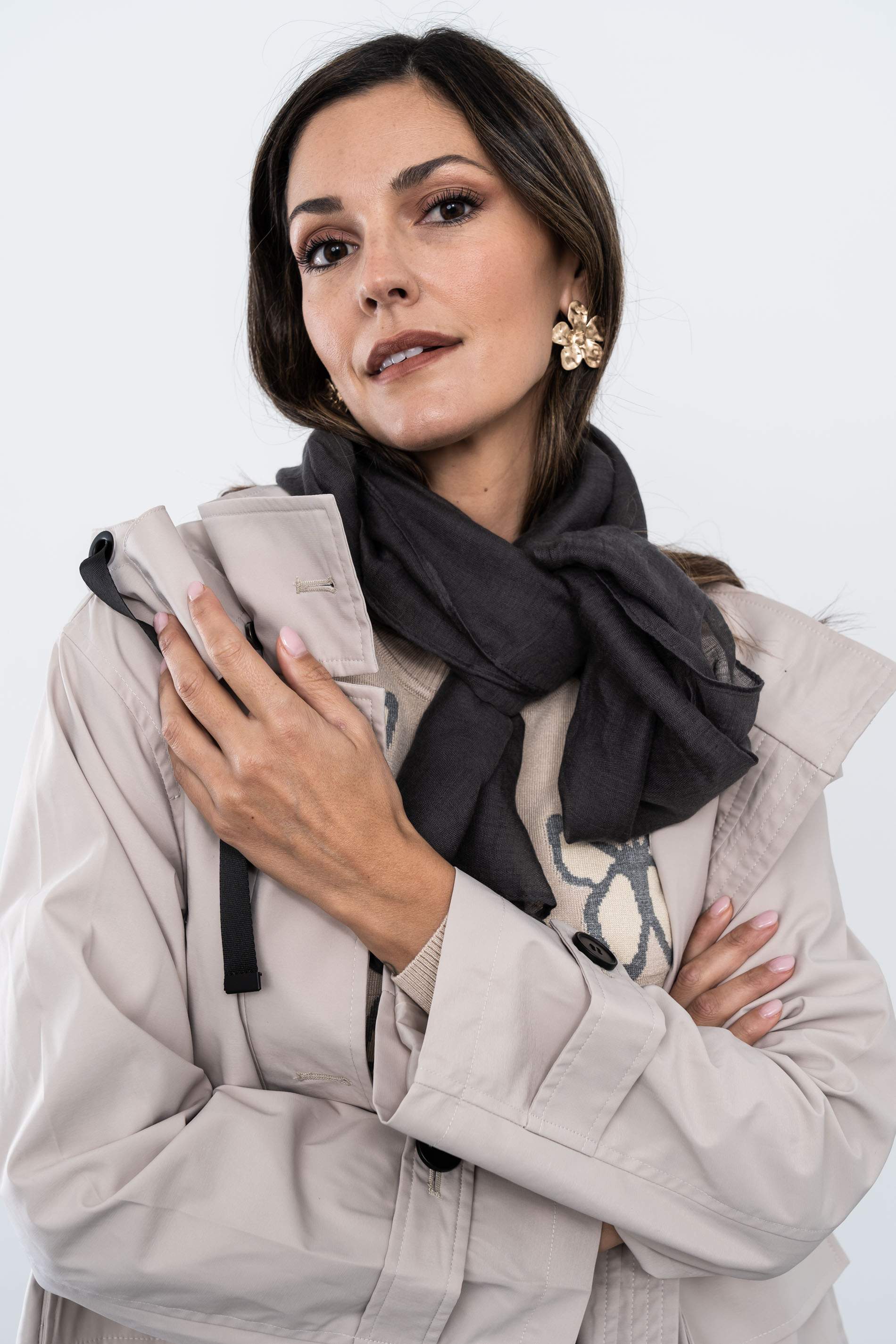 FOULARD BÁSICO COLOR MARENGO