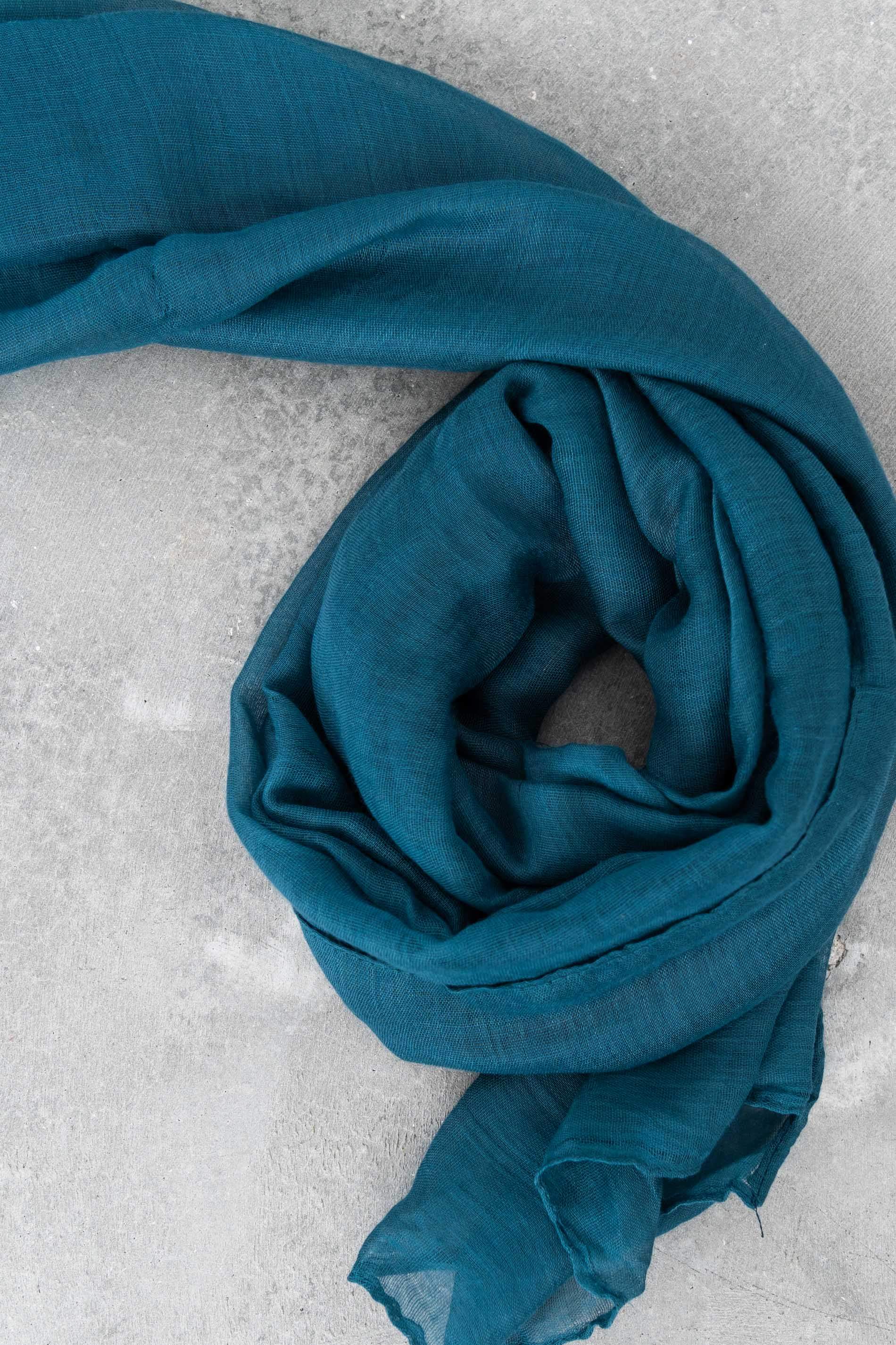 FOULARD BÁSICO COLOR PETRÓLEO