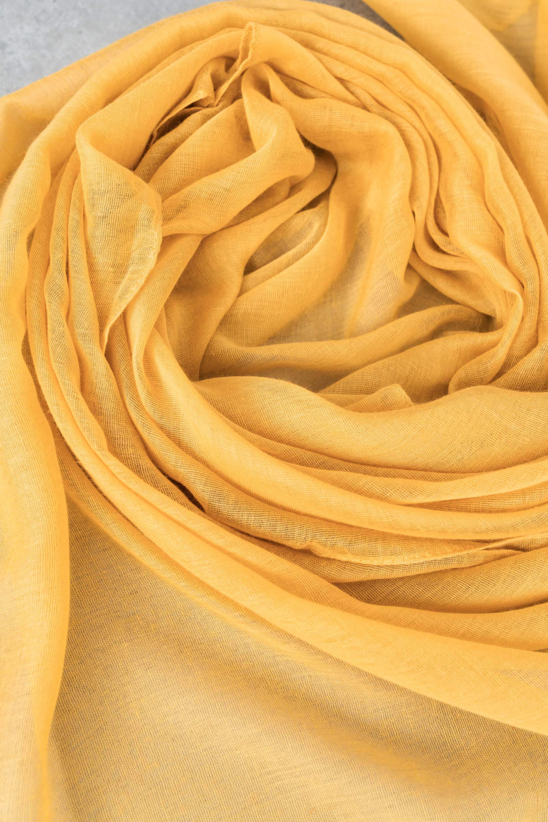 FOULARD BÁSICO COLOR MOSTAZA