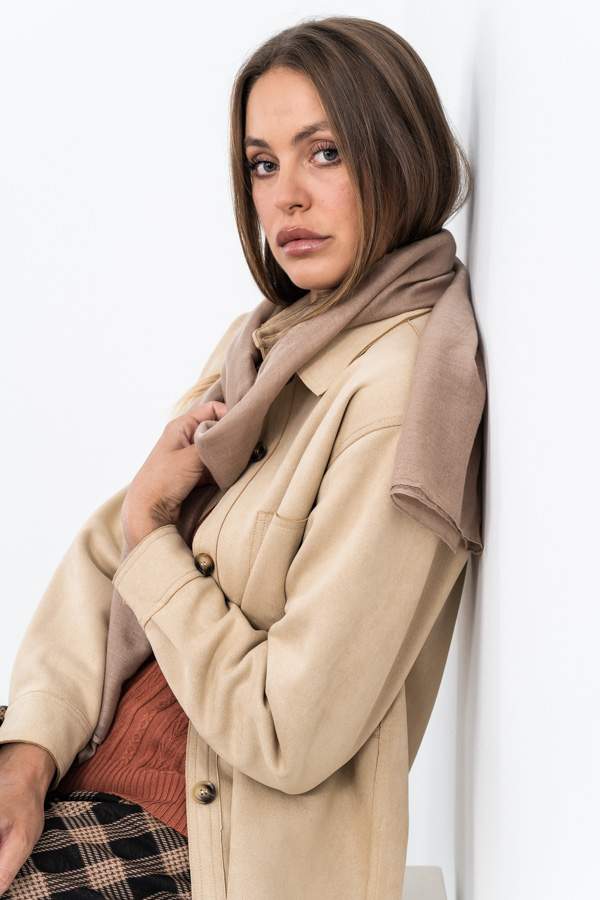 FOULARD BÁSICO COLOR BEIGE