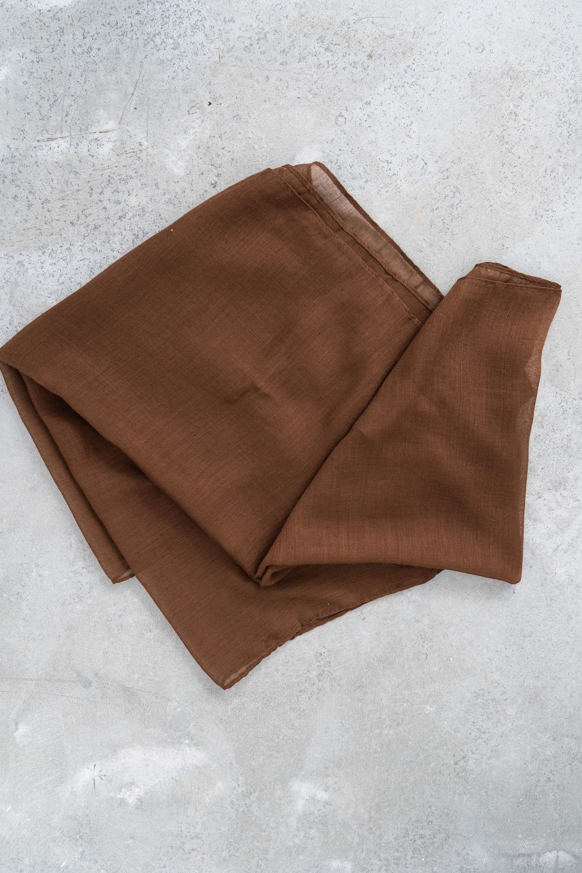 FOULARD BÁSICO COLOR CHOCOLATE