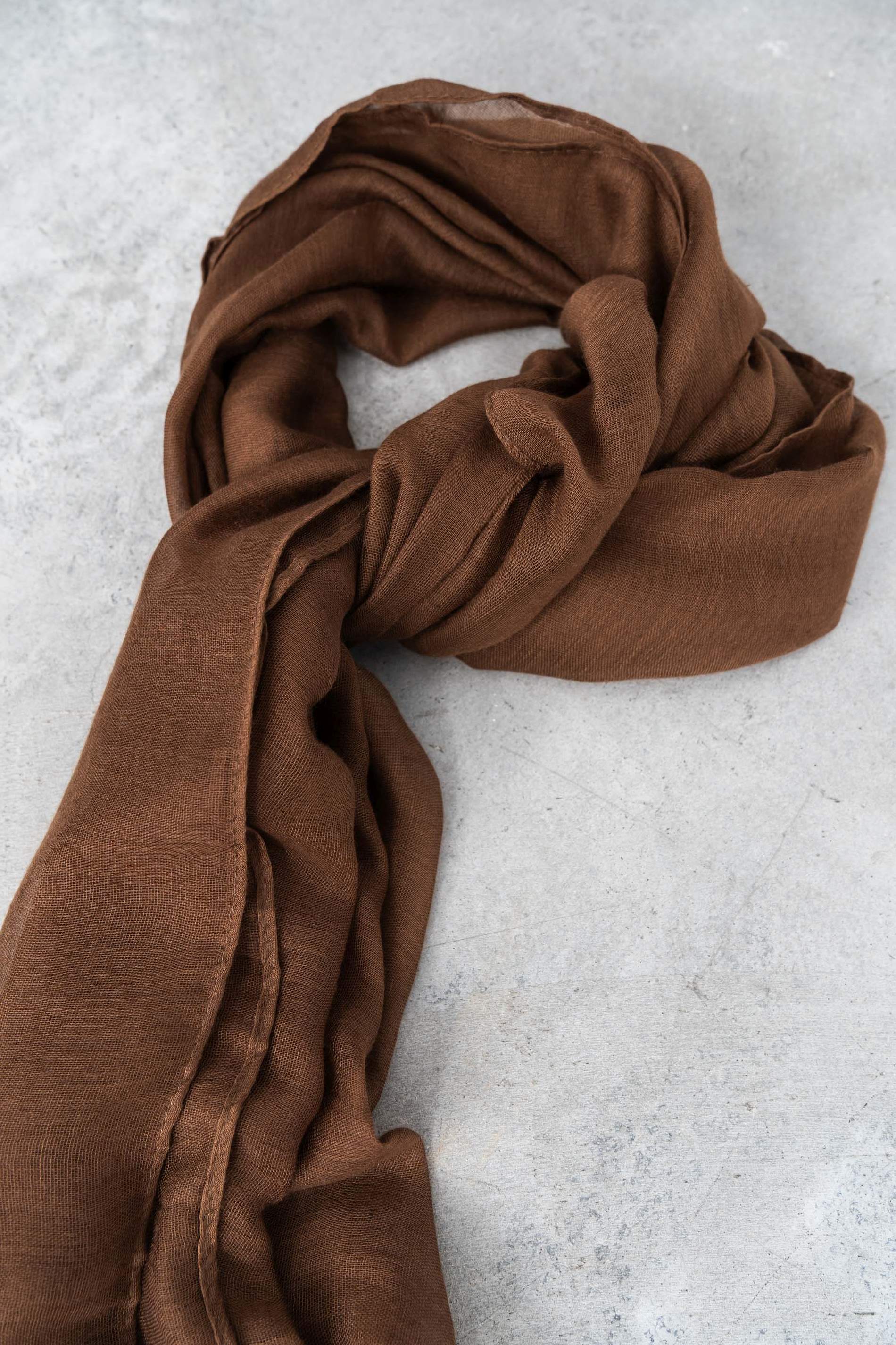 FOULARD BÁSICO COLOR CHOCOLATE