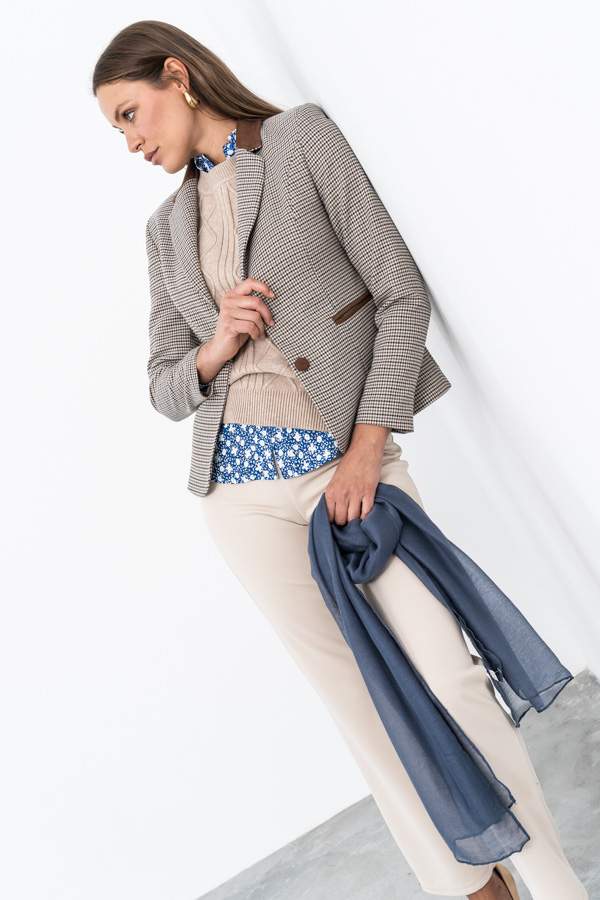 FOULARD BÁSICO COLOR ANTRACITA