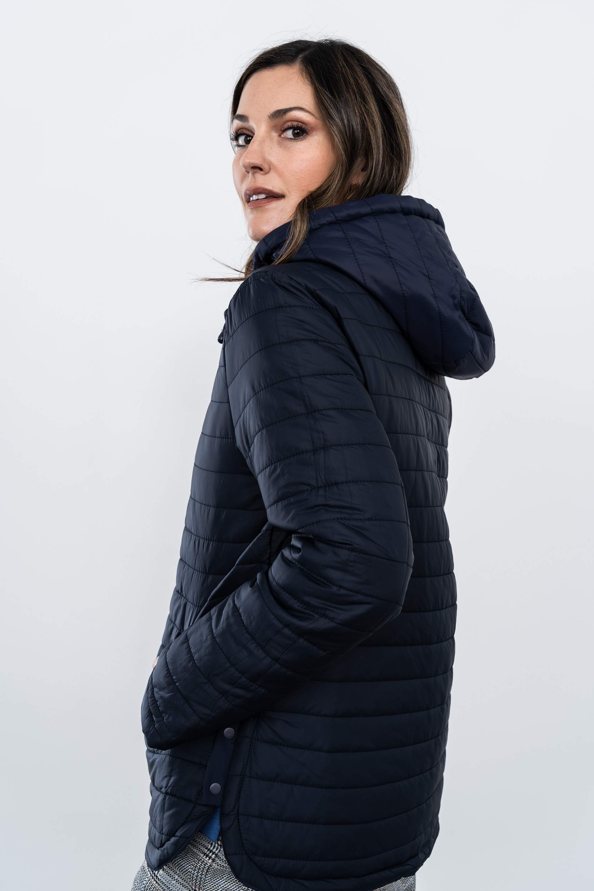 PARKA AJUSTABLE REVERSIBLE MARINO