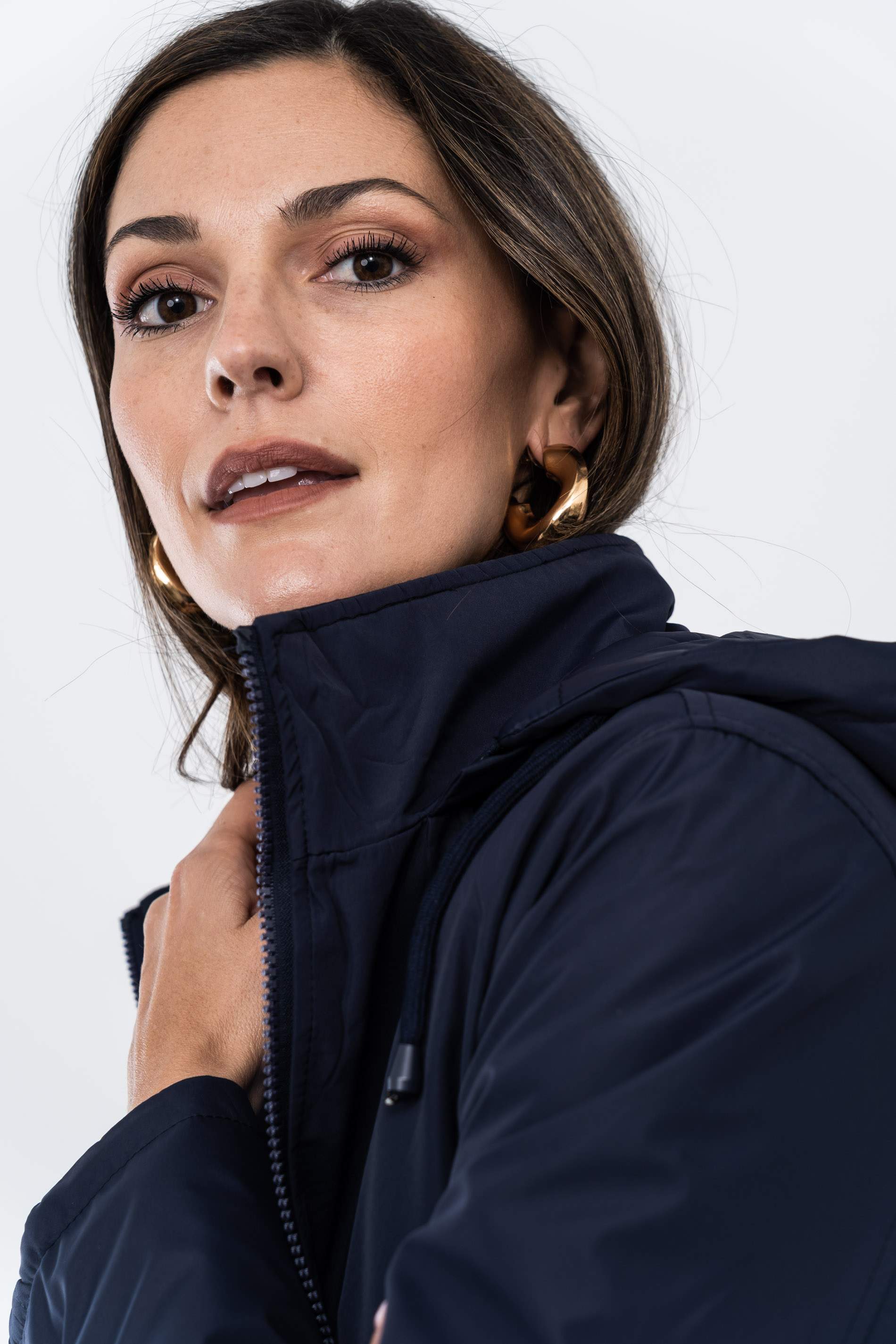 PARKA AJUSTABLE REVERSIBLE MARINO