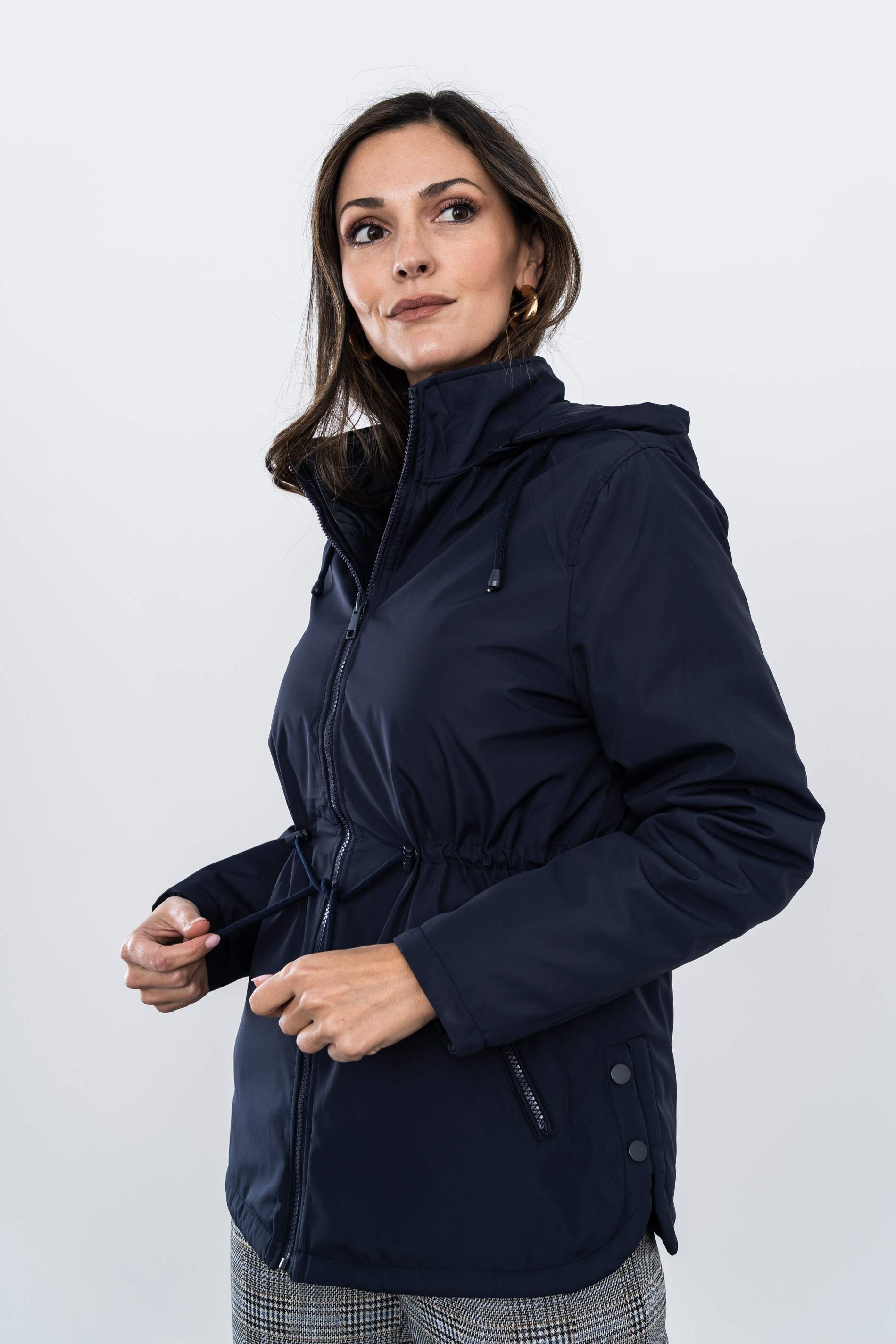 PARKA AJUSTABLE REVERSIBLE MARINO